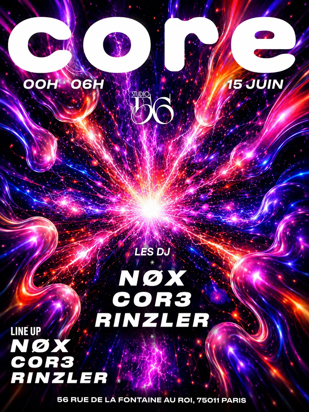 Core W/  , Nøx , C0r3 , Rinzler