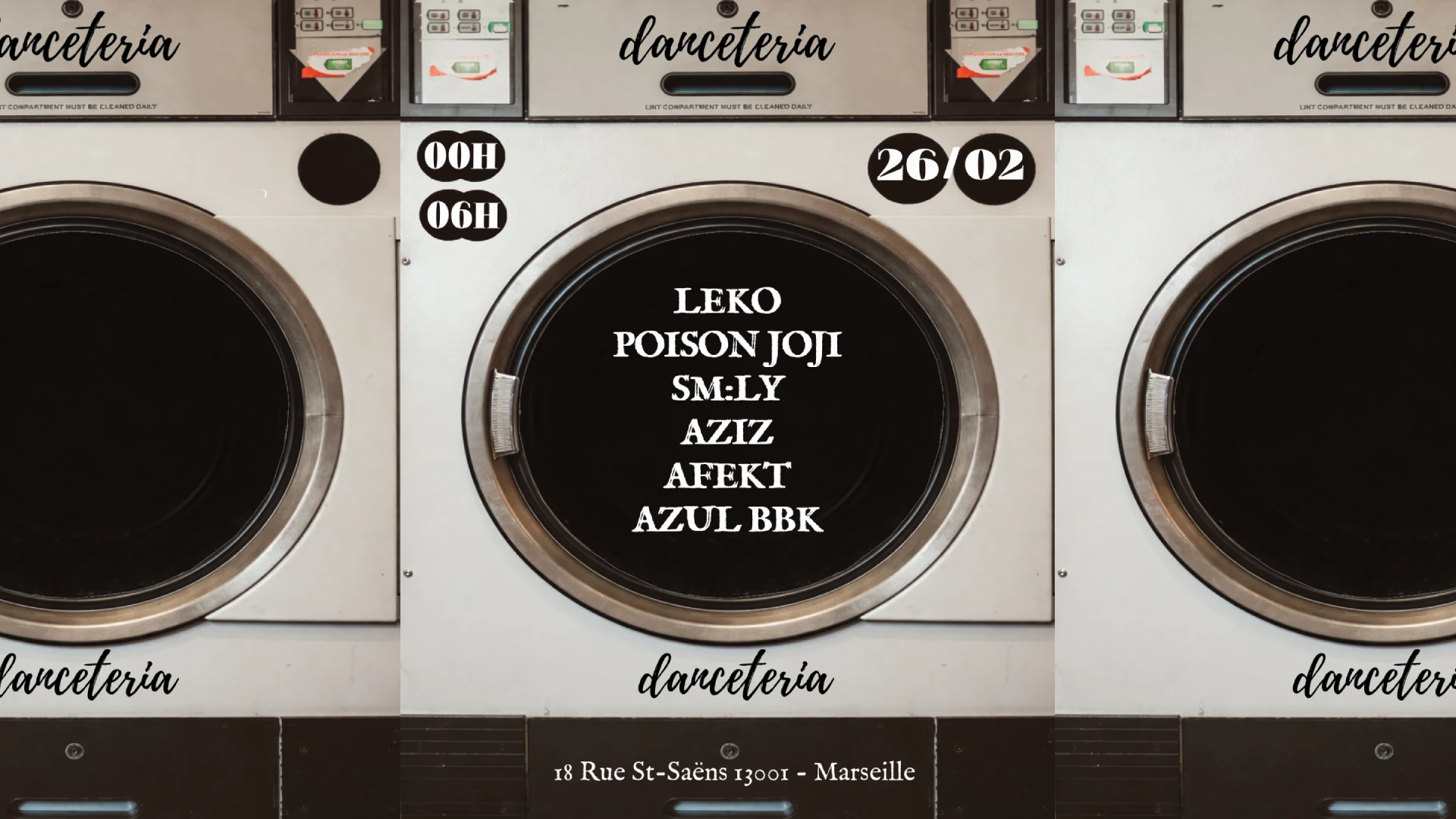 Danceteria X Washing Machine