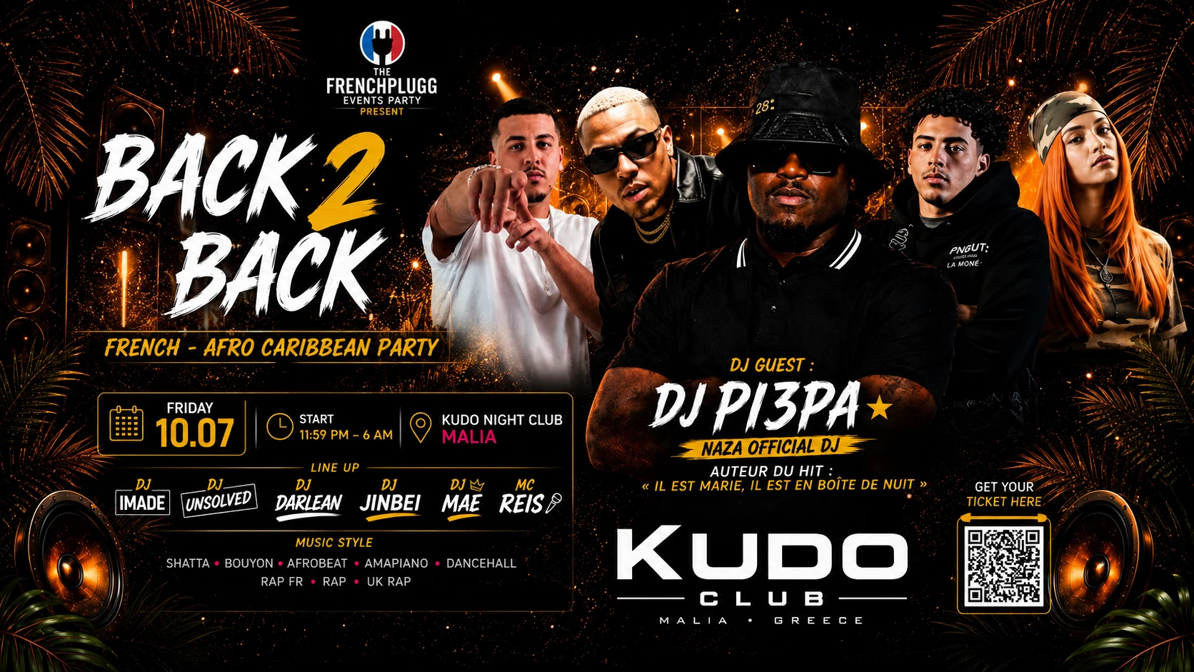 Frenchplugg Fridays Dj Pi3pa Showcase