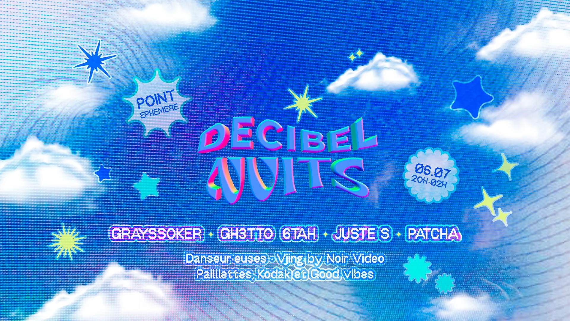 Decibel Nuits W/ Grayssoker, Juste S, Gh3tto 6tah & Patcha