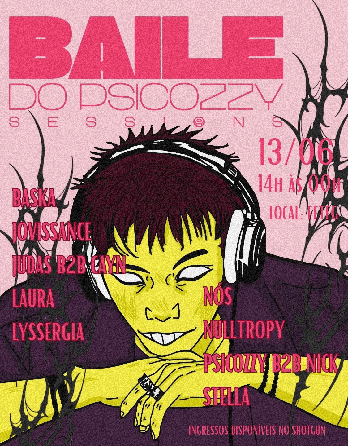 Baile Do Psicozzy 13/06