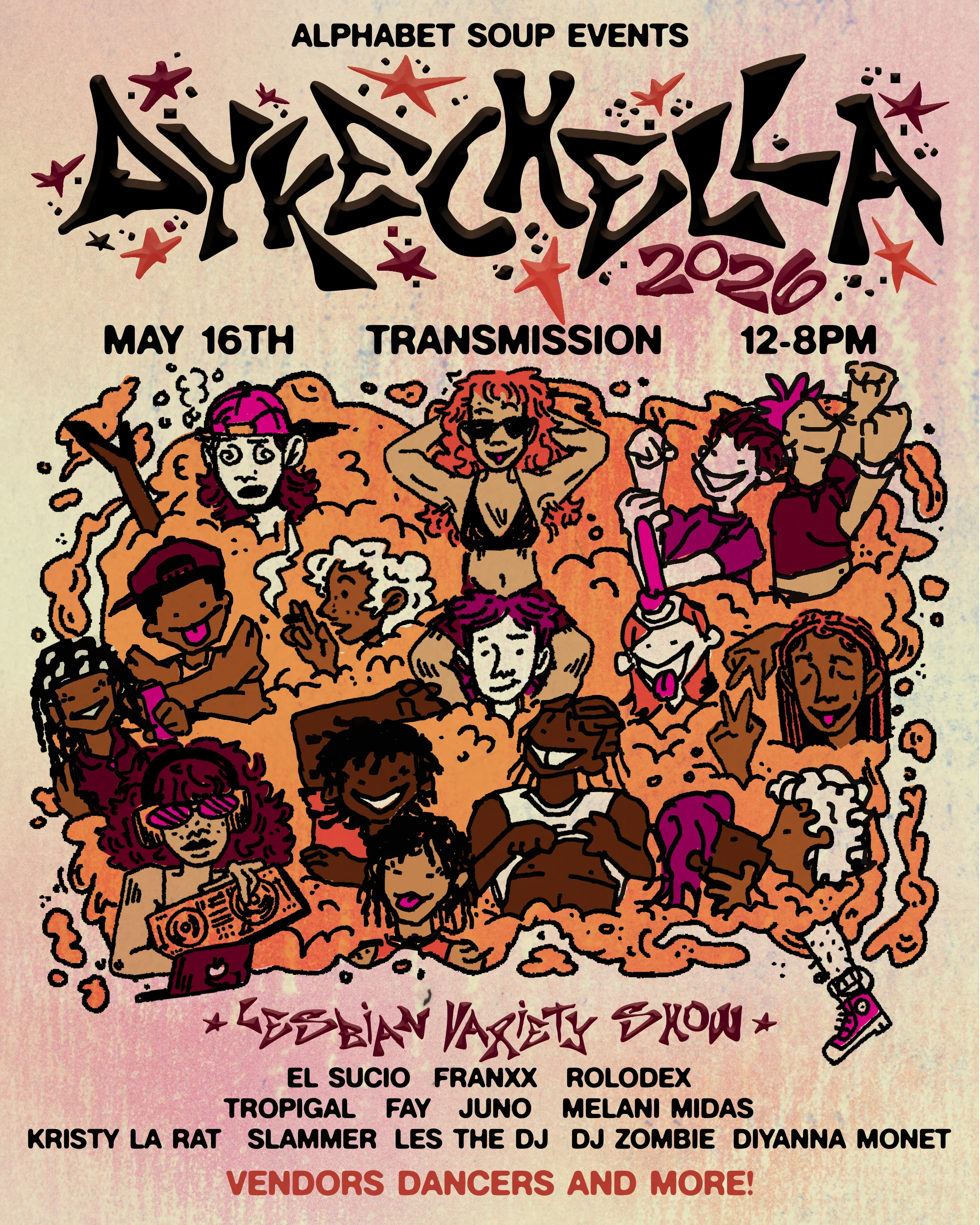 Alphabet Soup Pres. Dykechella