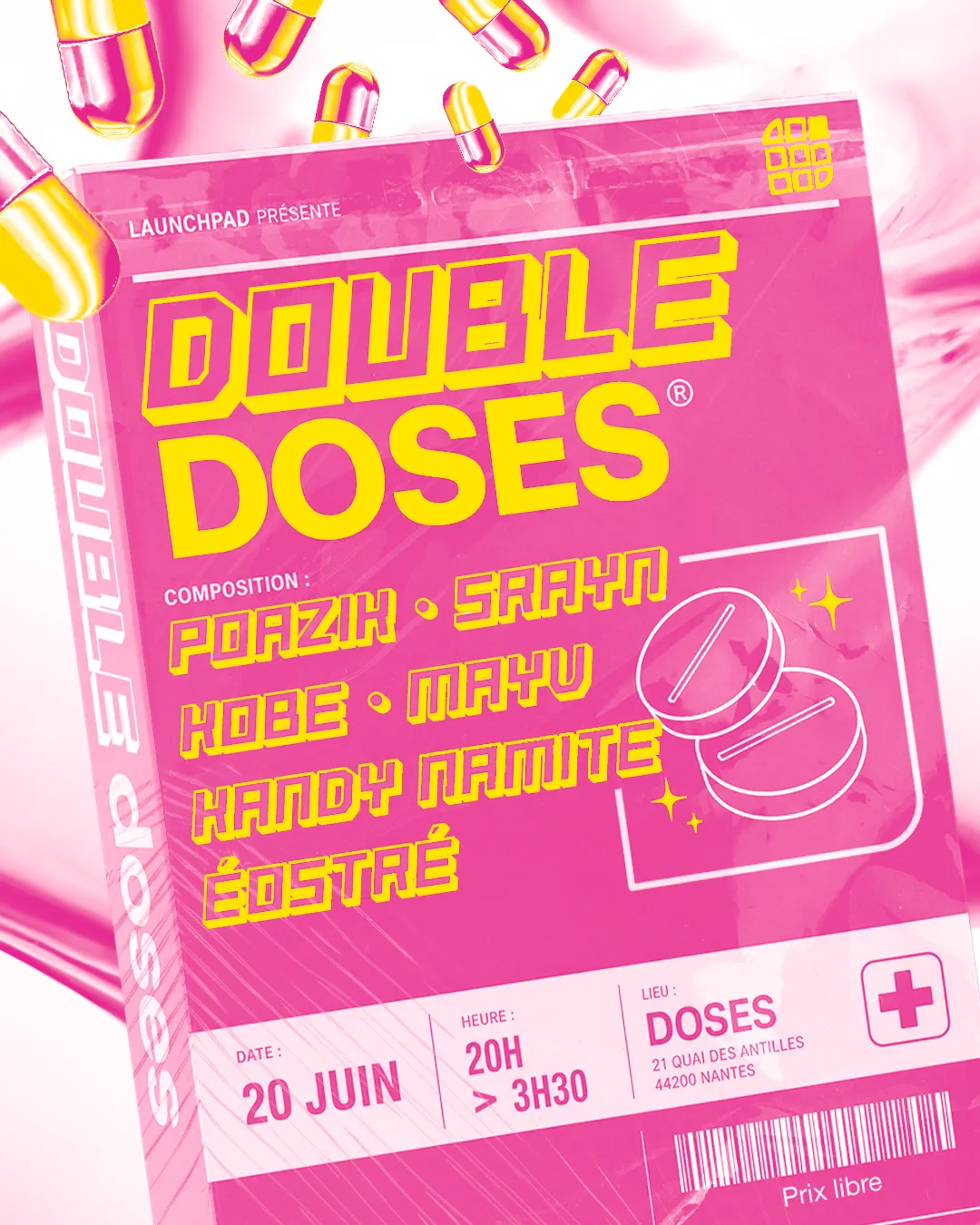 Launchpad - Double Doses - @Doses Nantes