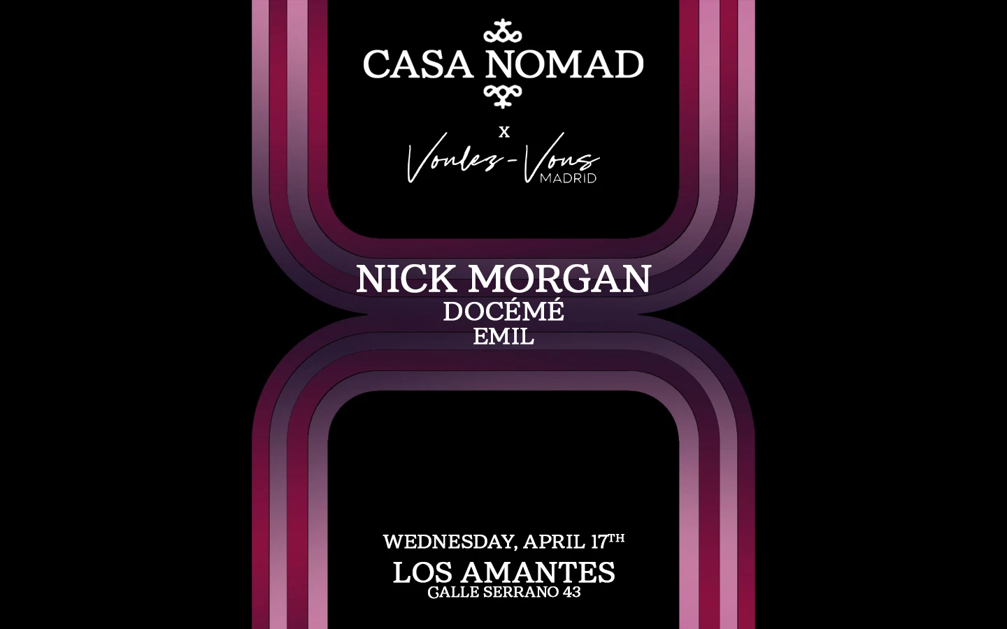 Casa Nomad W/ Nick Morgan