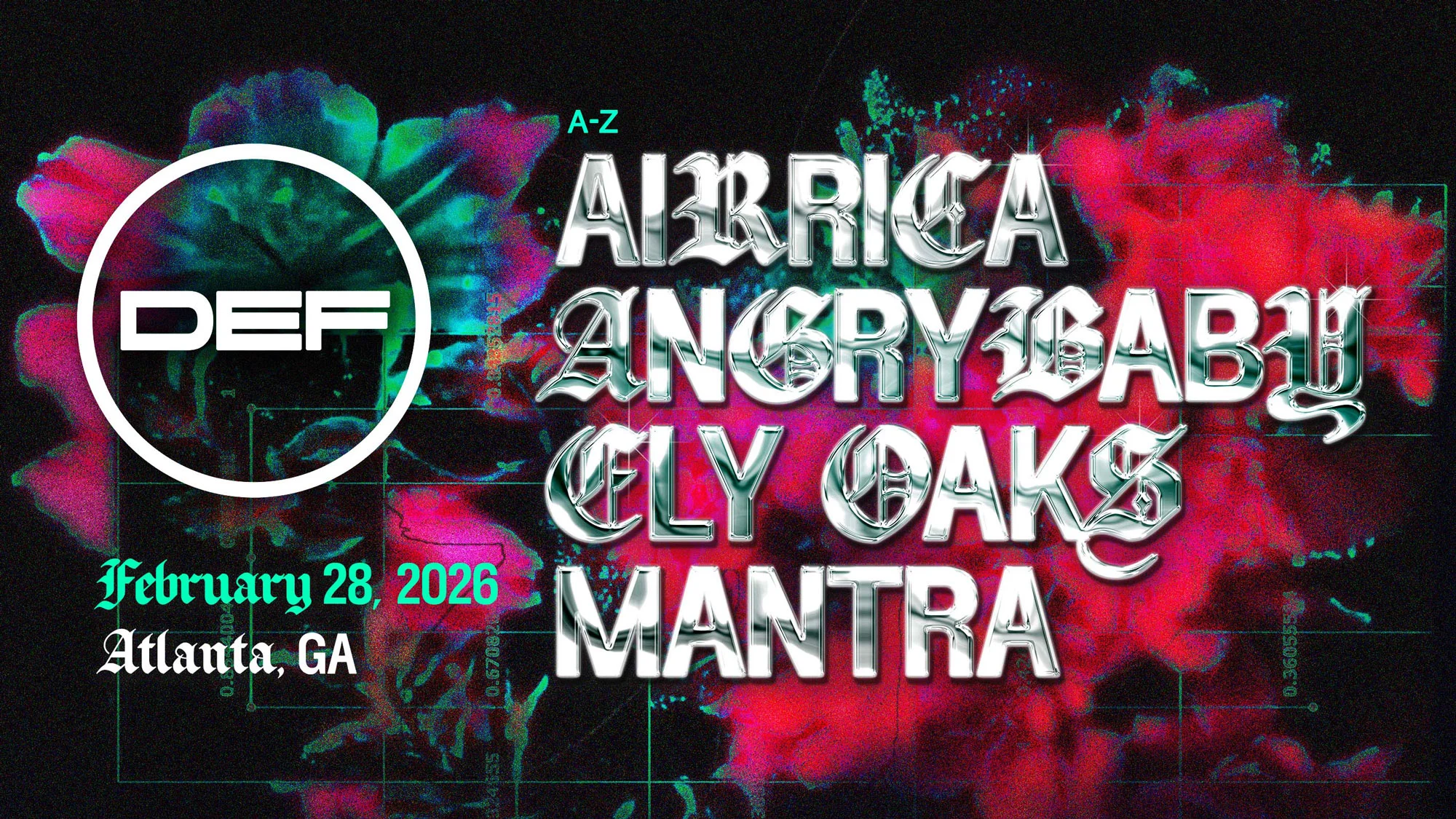 Ely Oaks, Angrybaby, Airrica, Mantra At Def | Atlanta