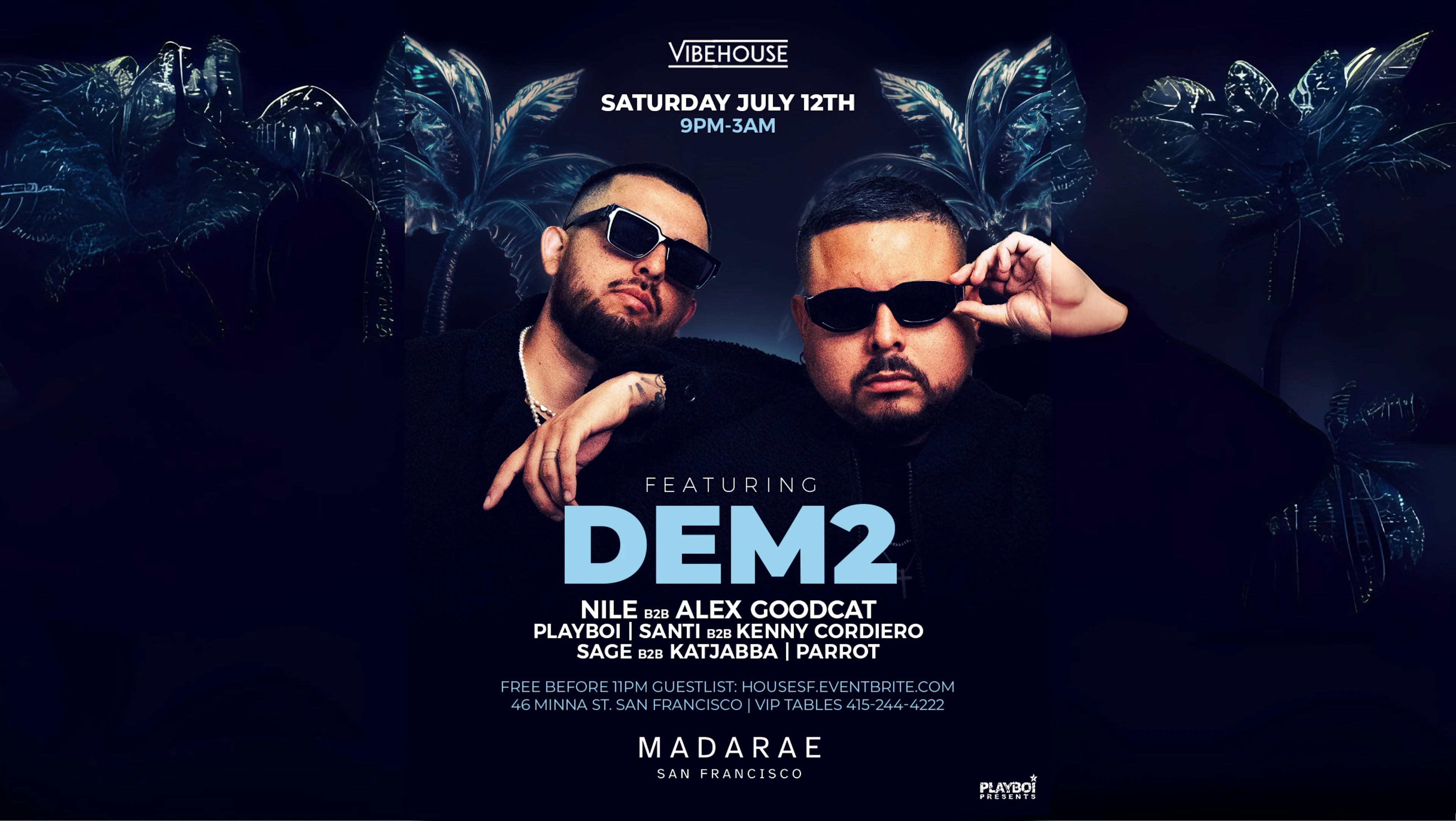 Latin Tech House With Dem2 [Insomniac] At Madarae