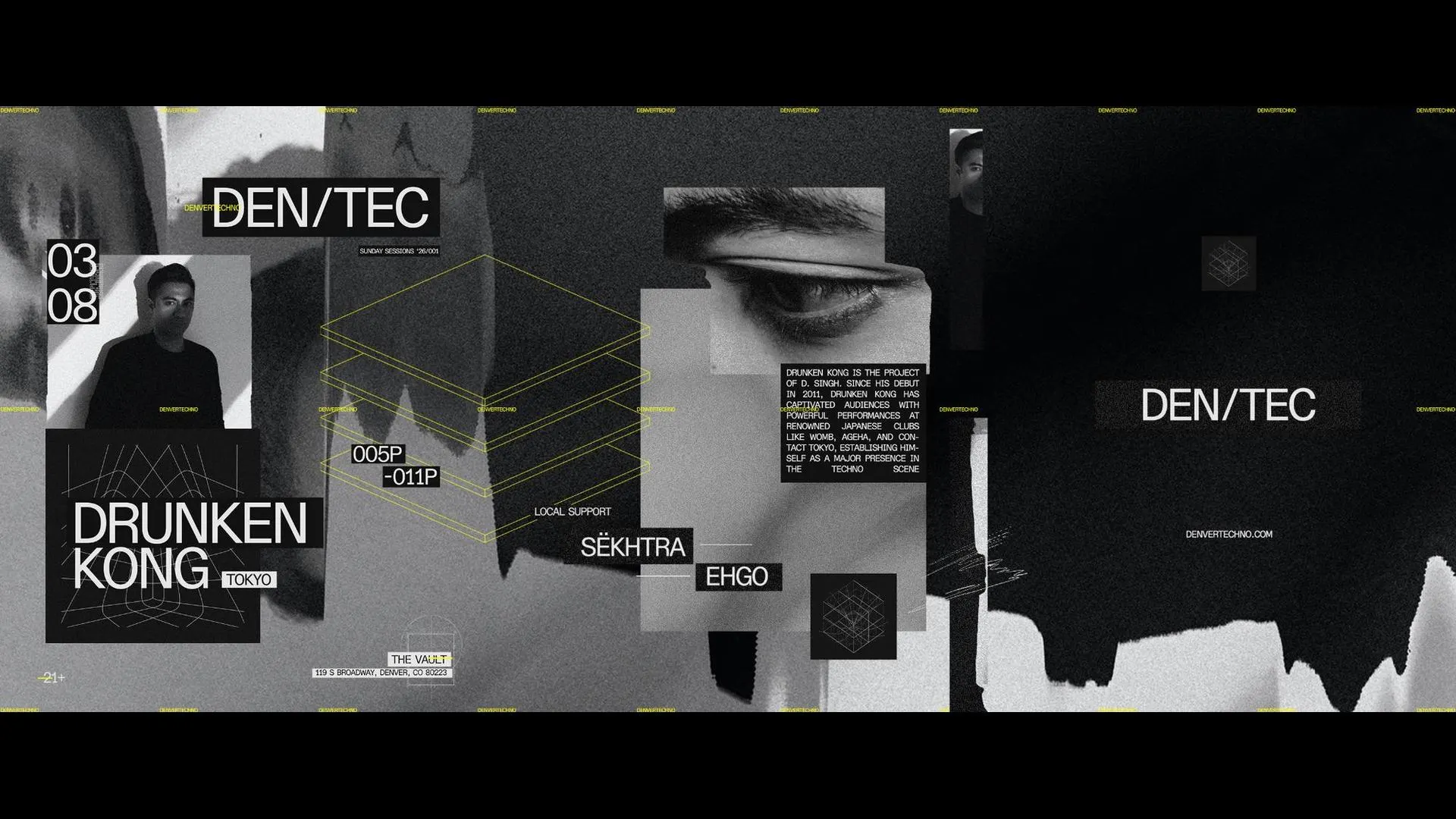 Den/Tec Sunday Sessions: Drunken Kong