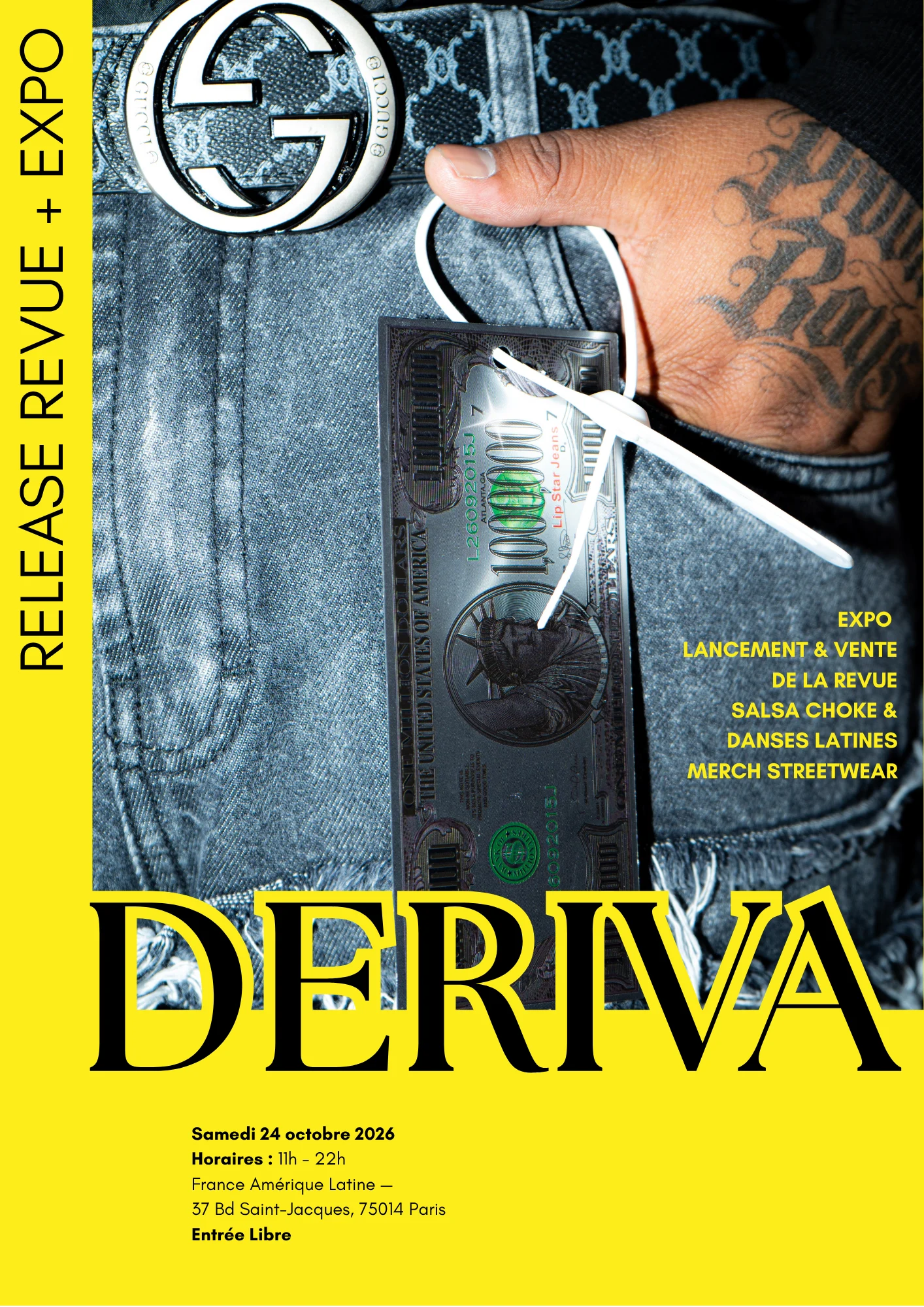 Deriva — Release Revue #1 & Expo Photo Sur Le Hip-Hop Latino