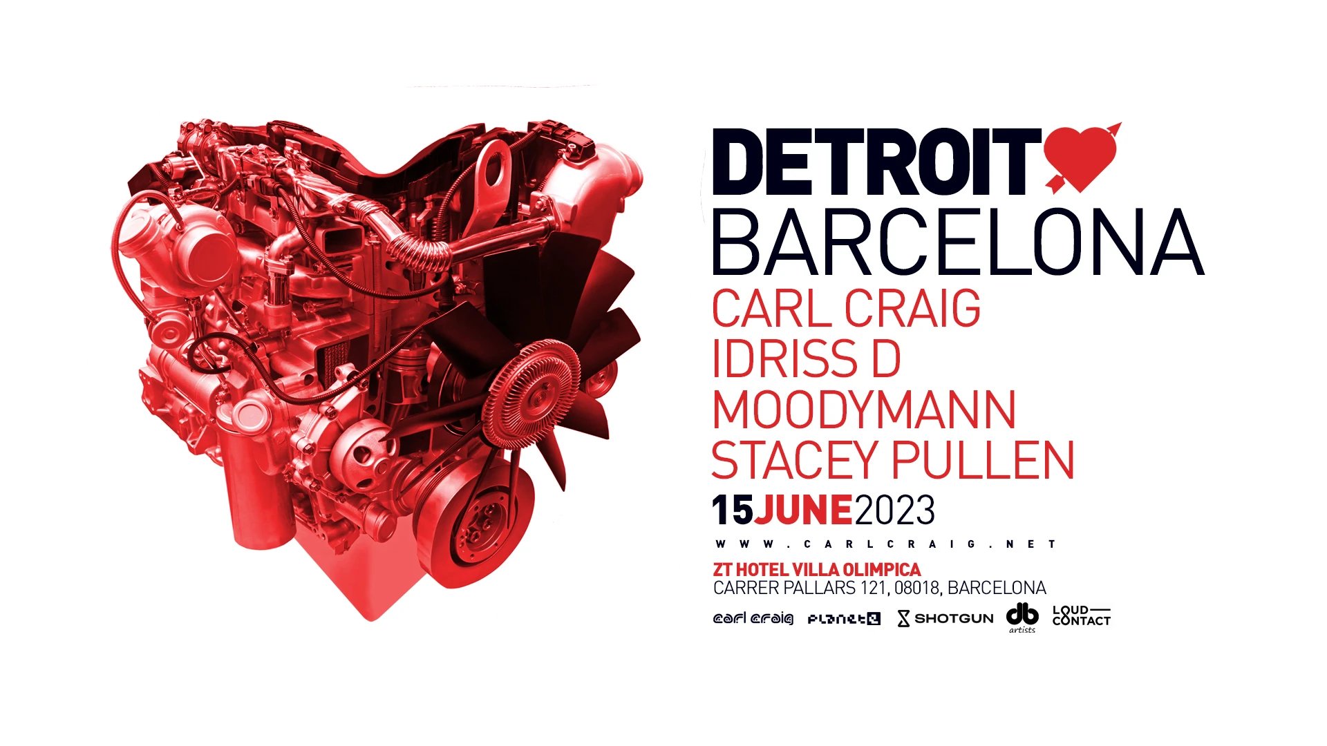 Detroit Love: Carl Craig, Idriss D, Moodymann & Staceypullen