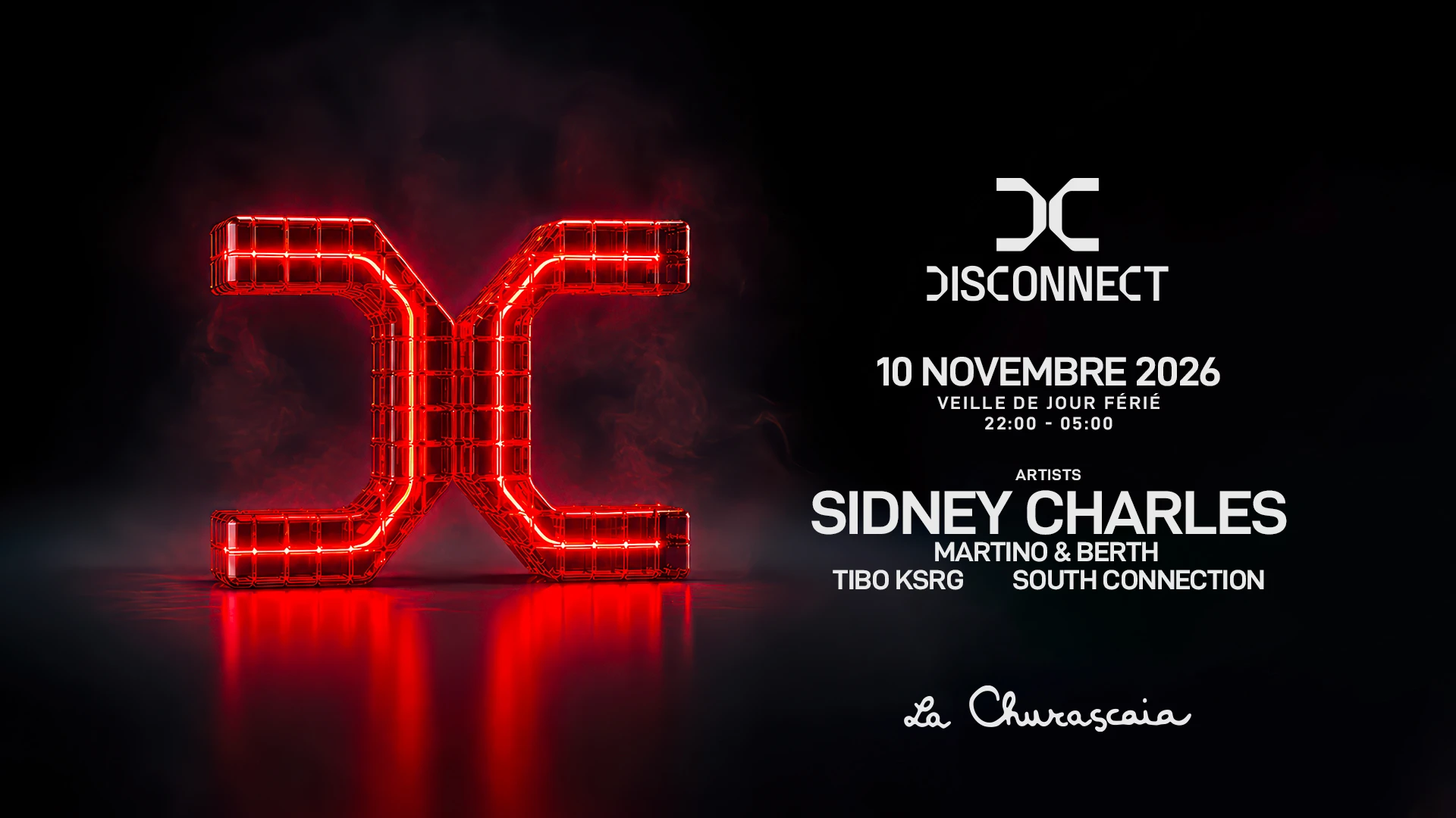 Disconnect - Sidney Charles - La Churascaia - 10.11.26