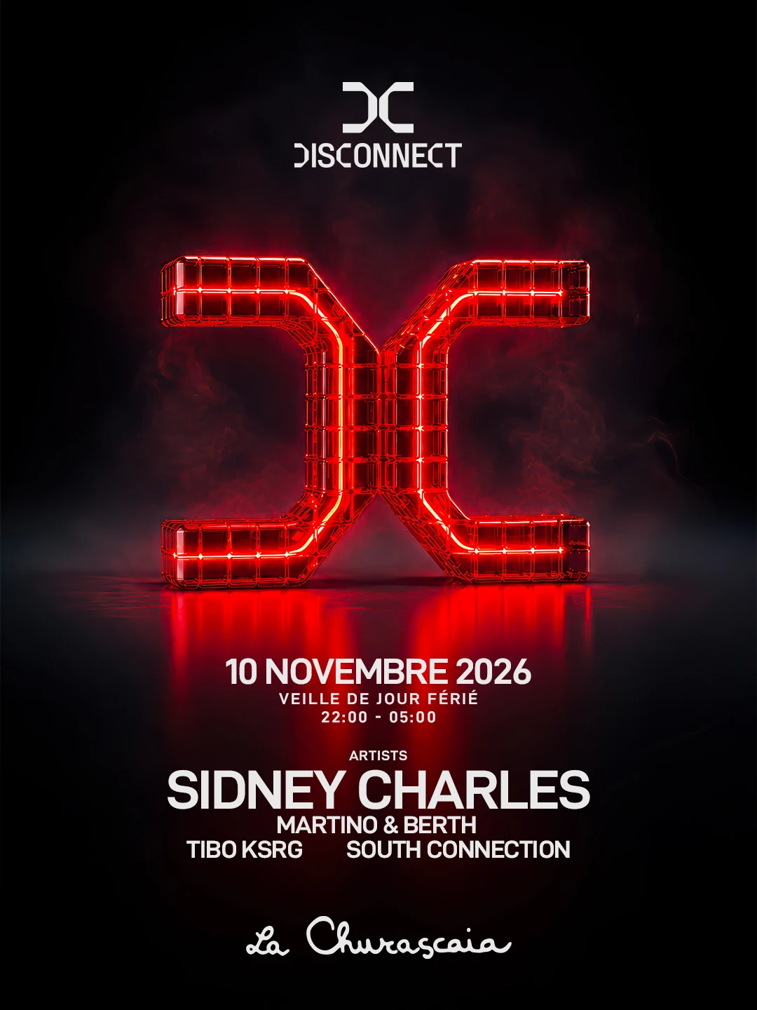 Disconnect - Sidney Charles - La Churascaia - 10.11.26