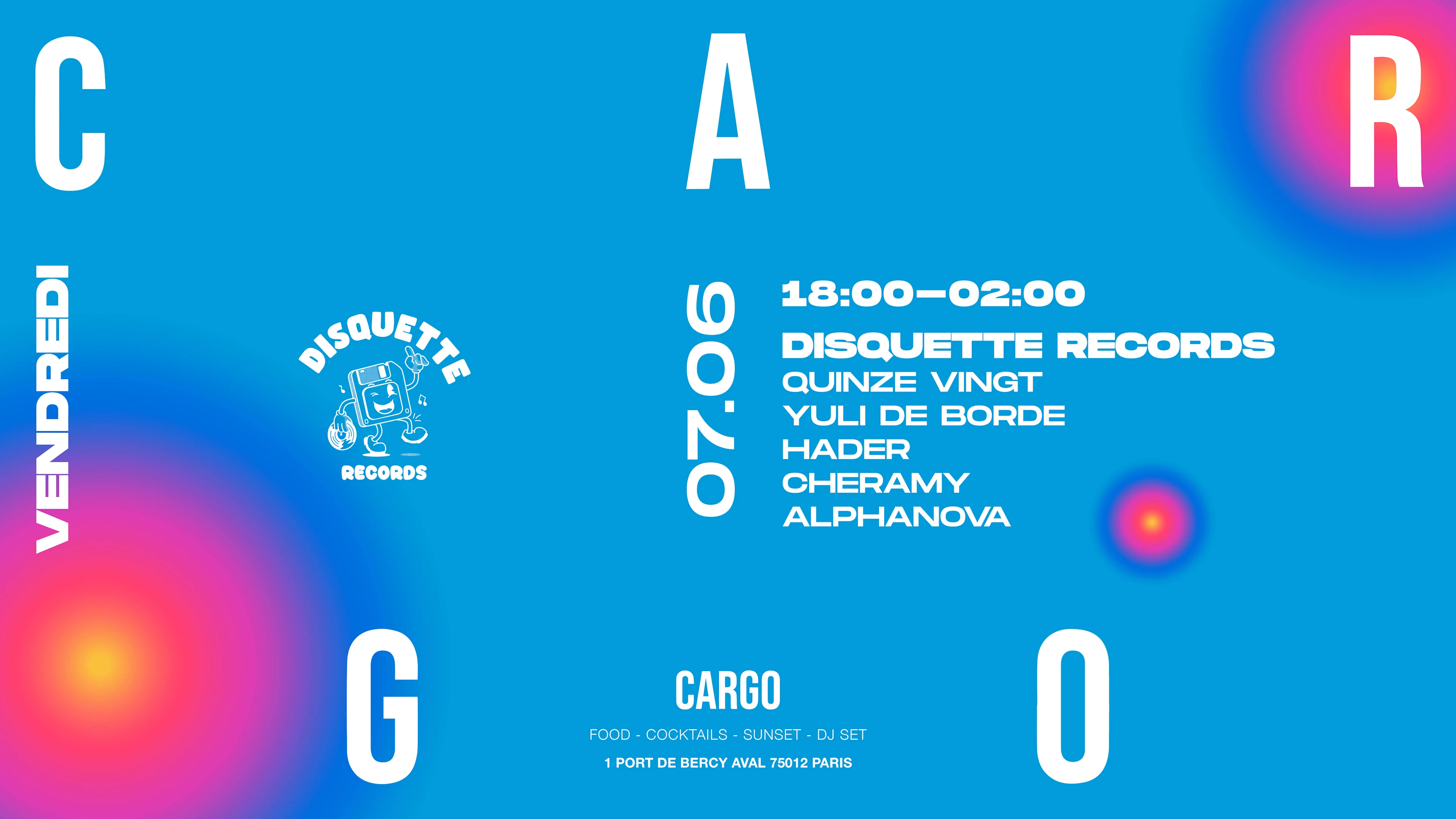 Cargo X Disquette Records