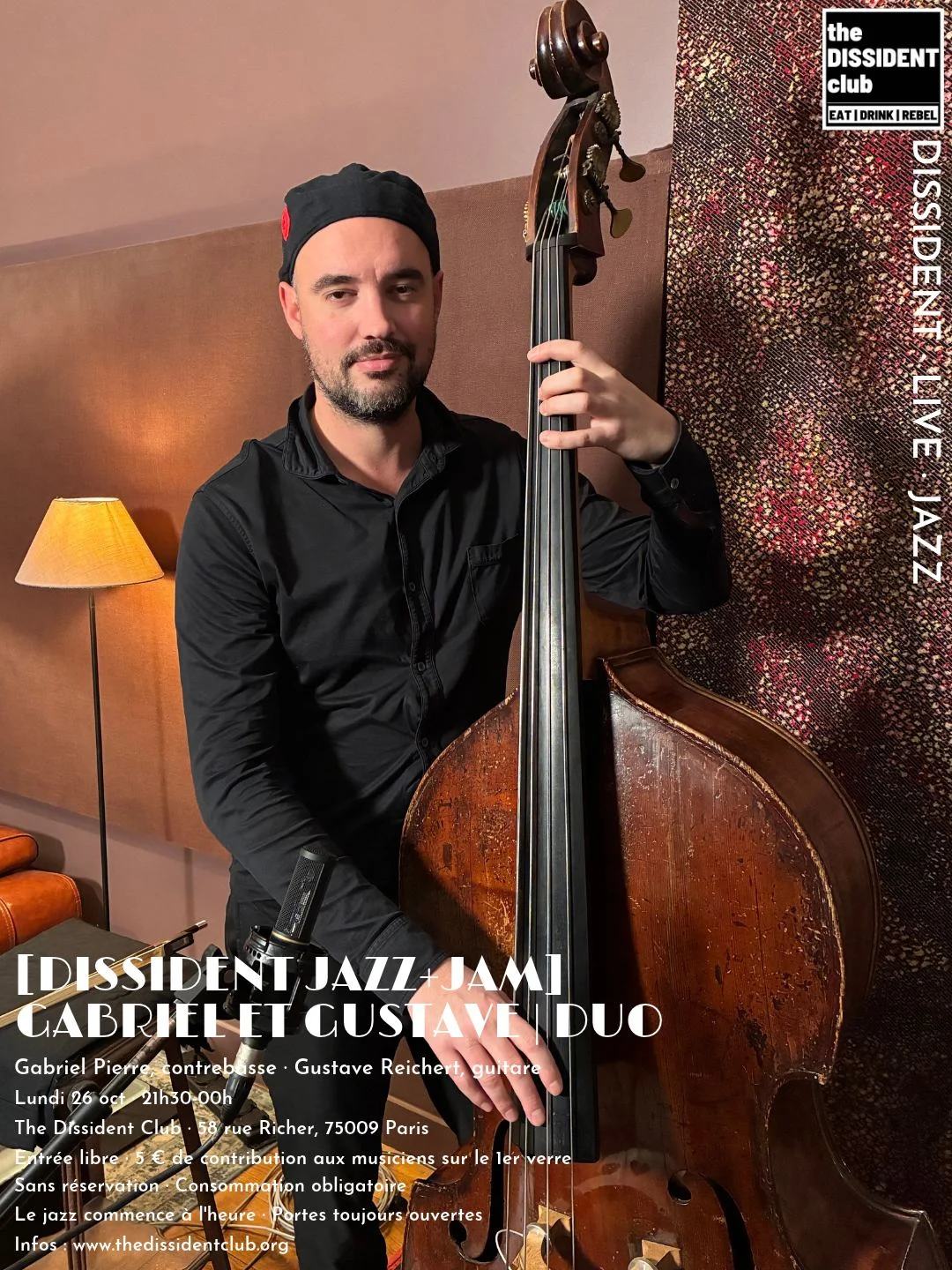 [Dissident Jazz+Jam] Gabriel Et Gustave | Duo