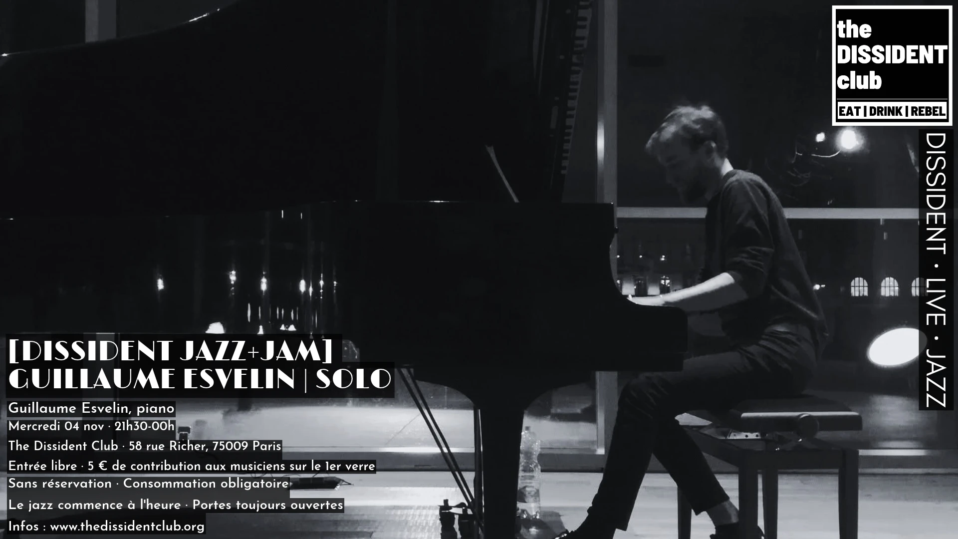 [Dissident Jazz+Jam] Guillaume | Solo