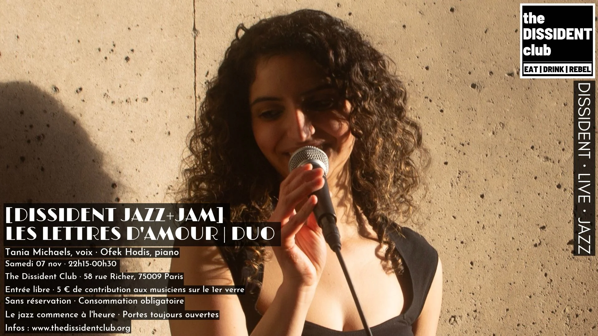 [Dissident Jazz+Jam] Les Lettres D'amour | Duo
