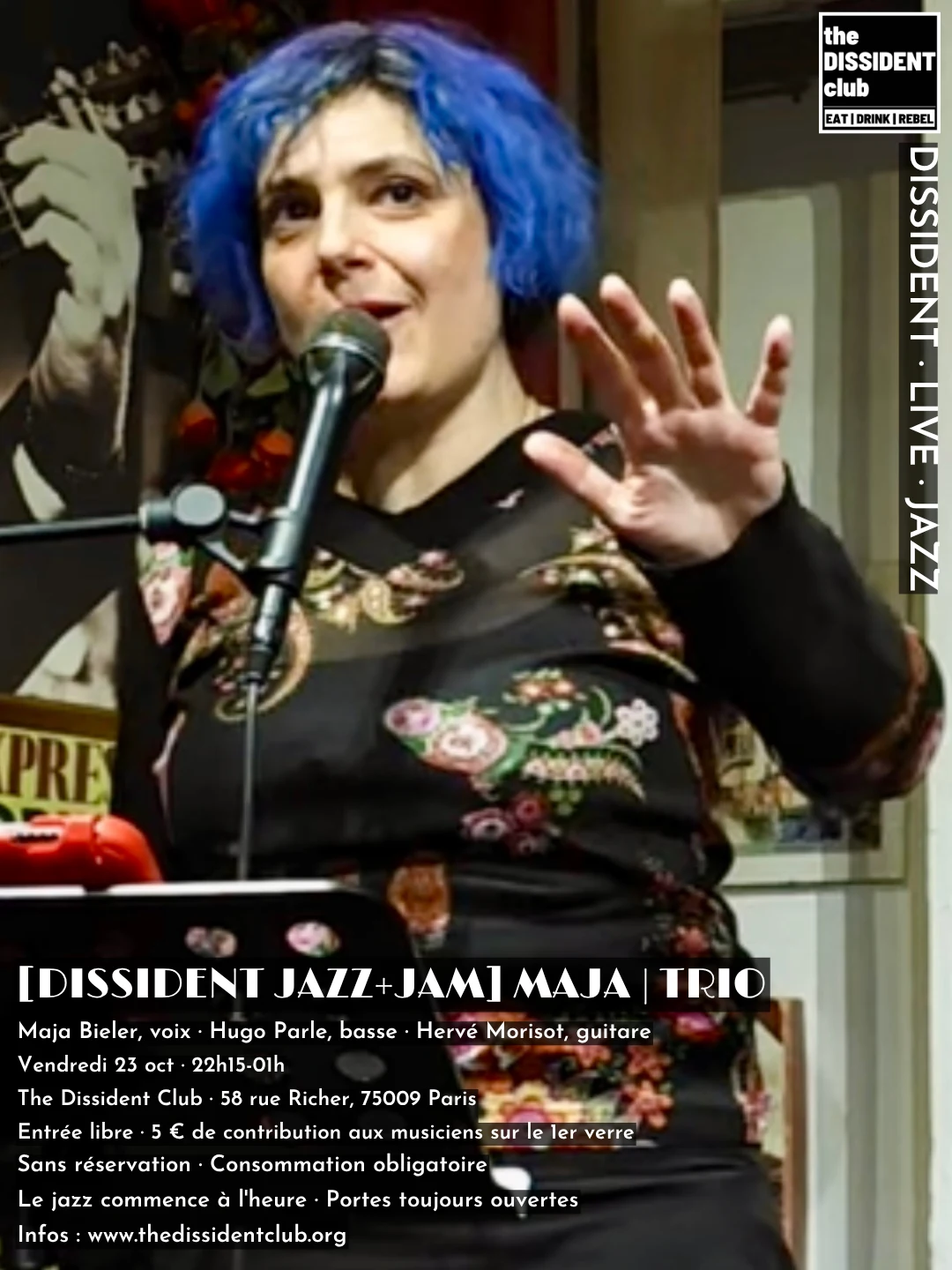 [Dissident Jazz+Jam] Maja | Trio
