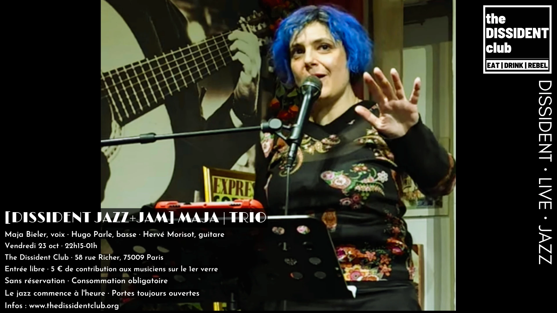 [Dissident Jazz+Jam] Maja | Trio