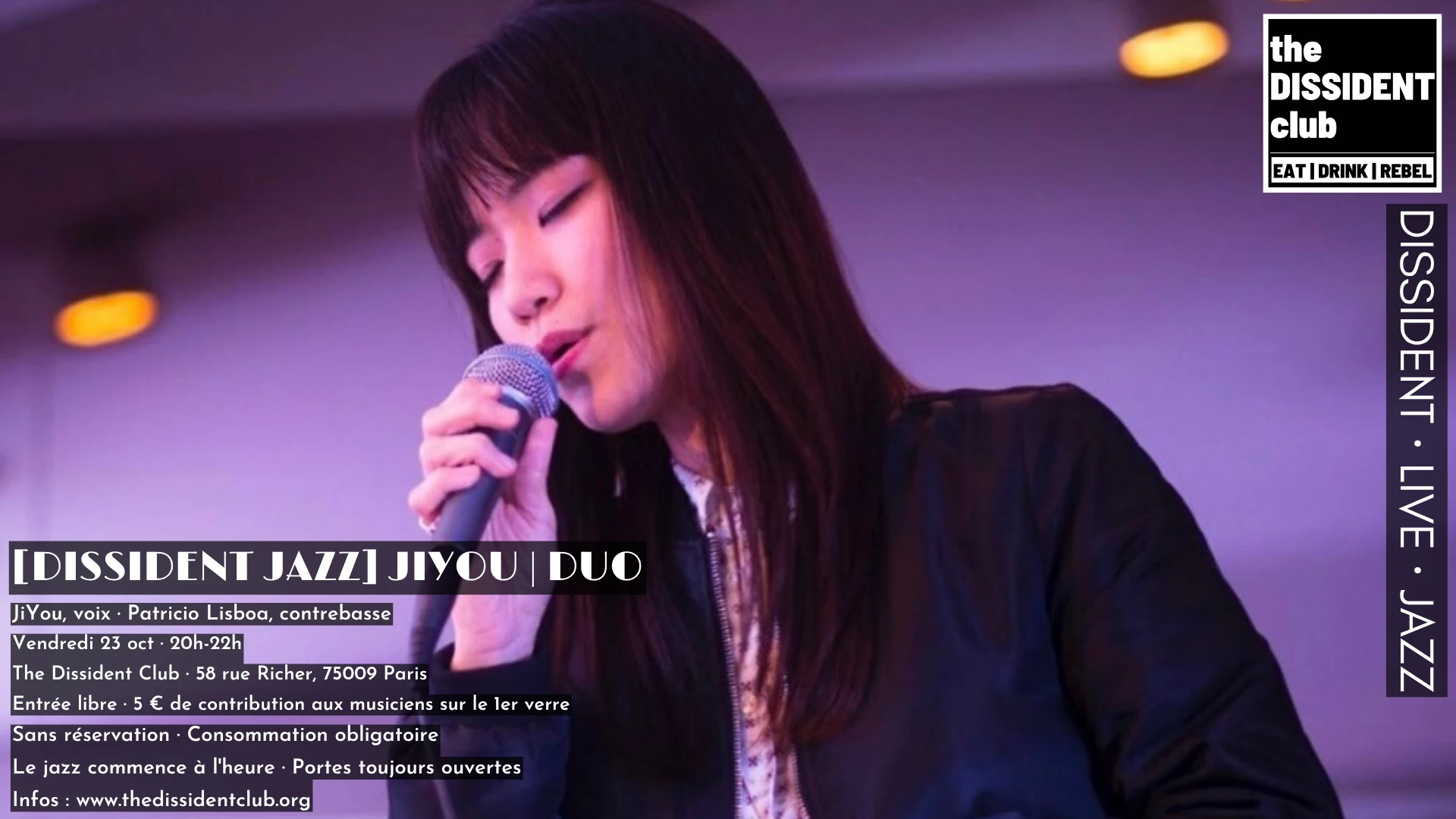 [Dissident Jazz] Jiyou & Patricio| Duo