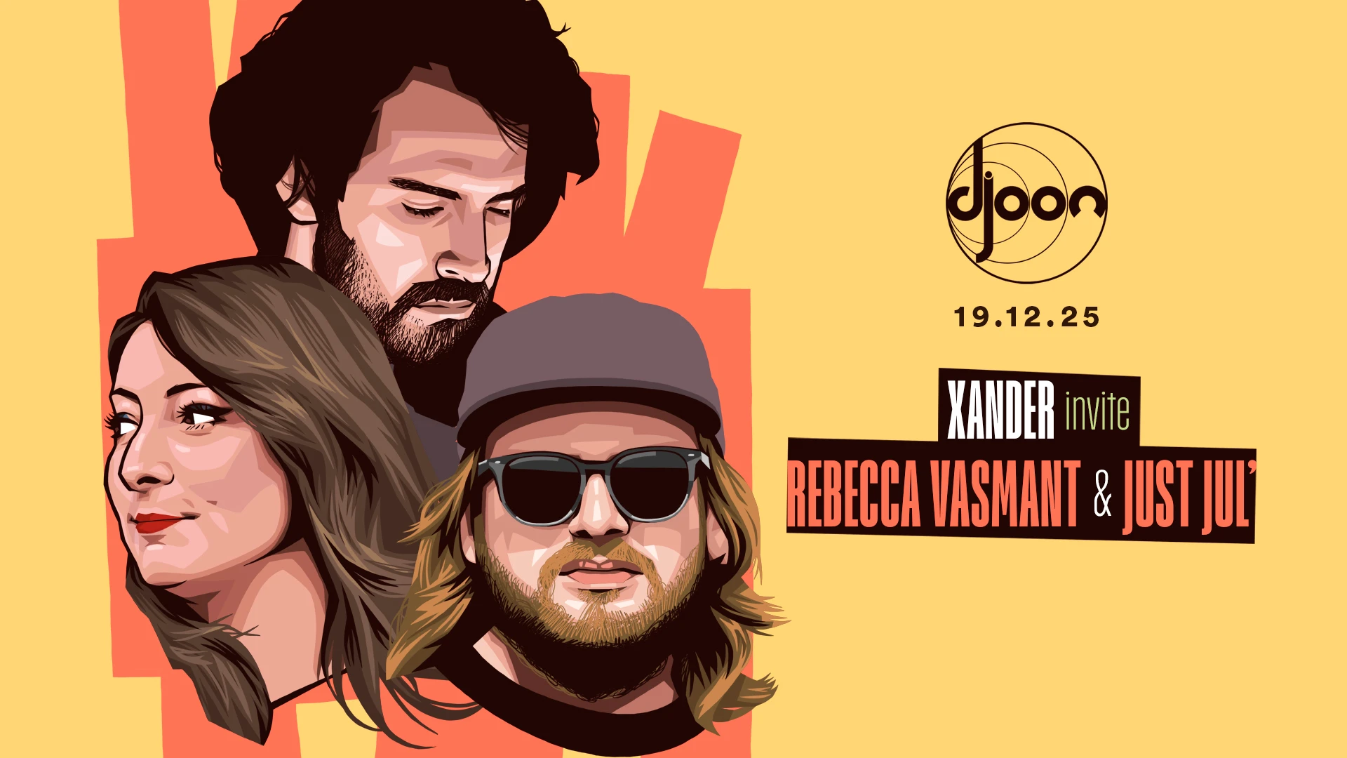 Xander Invite Rebecca Vasmant Et Just Jul