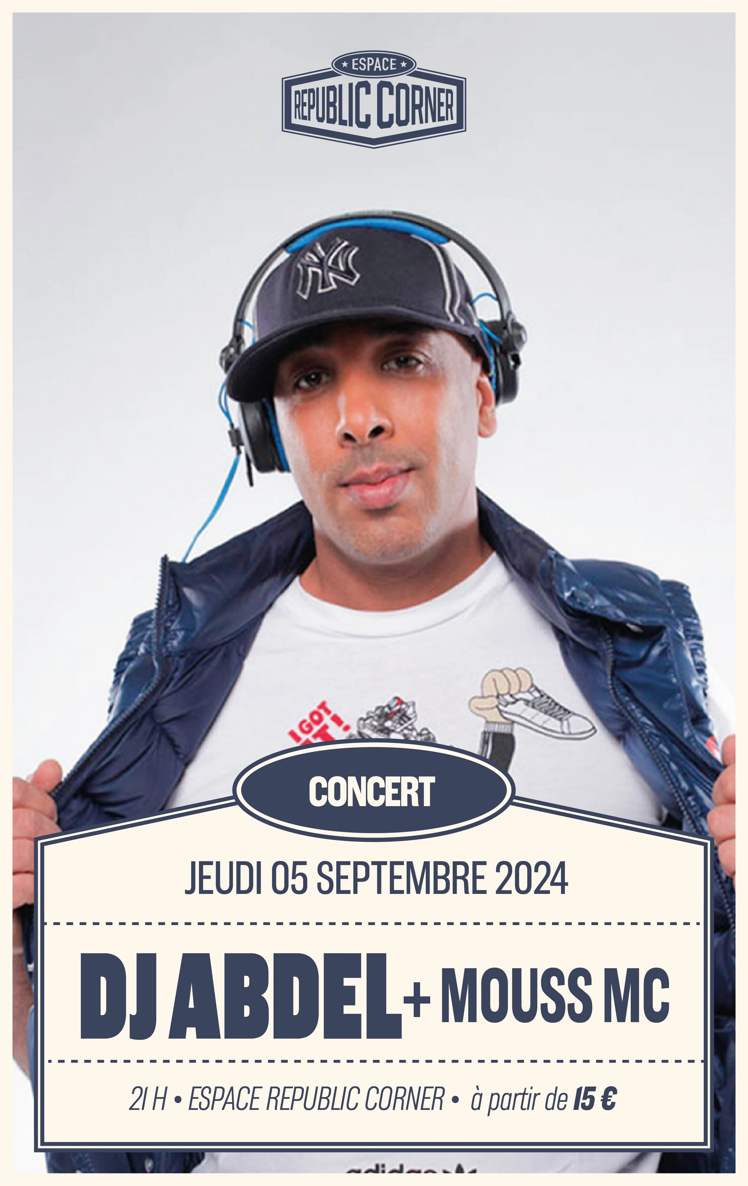 Dj Abdel En Concert À L'espace Republic Corner