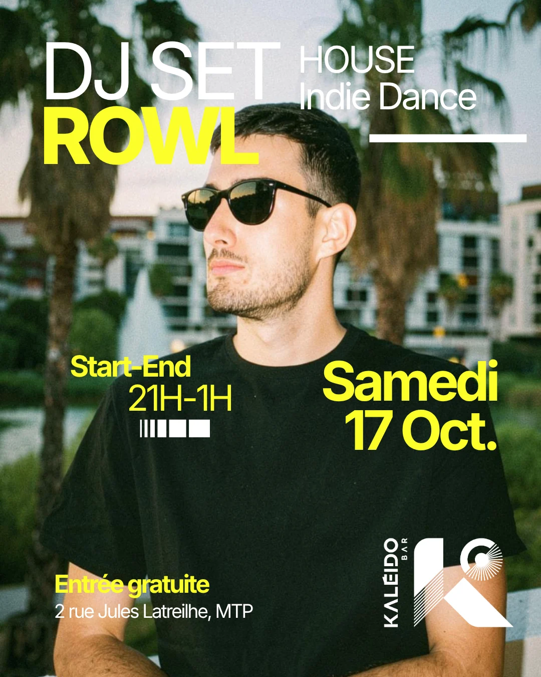 Dj Rowl (House & Indie Dance)