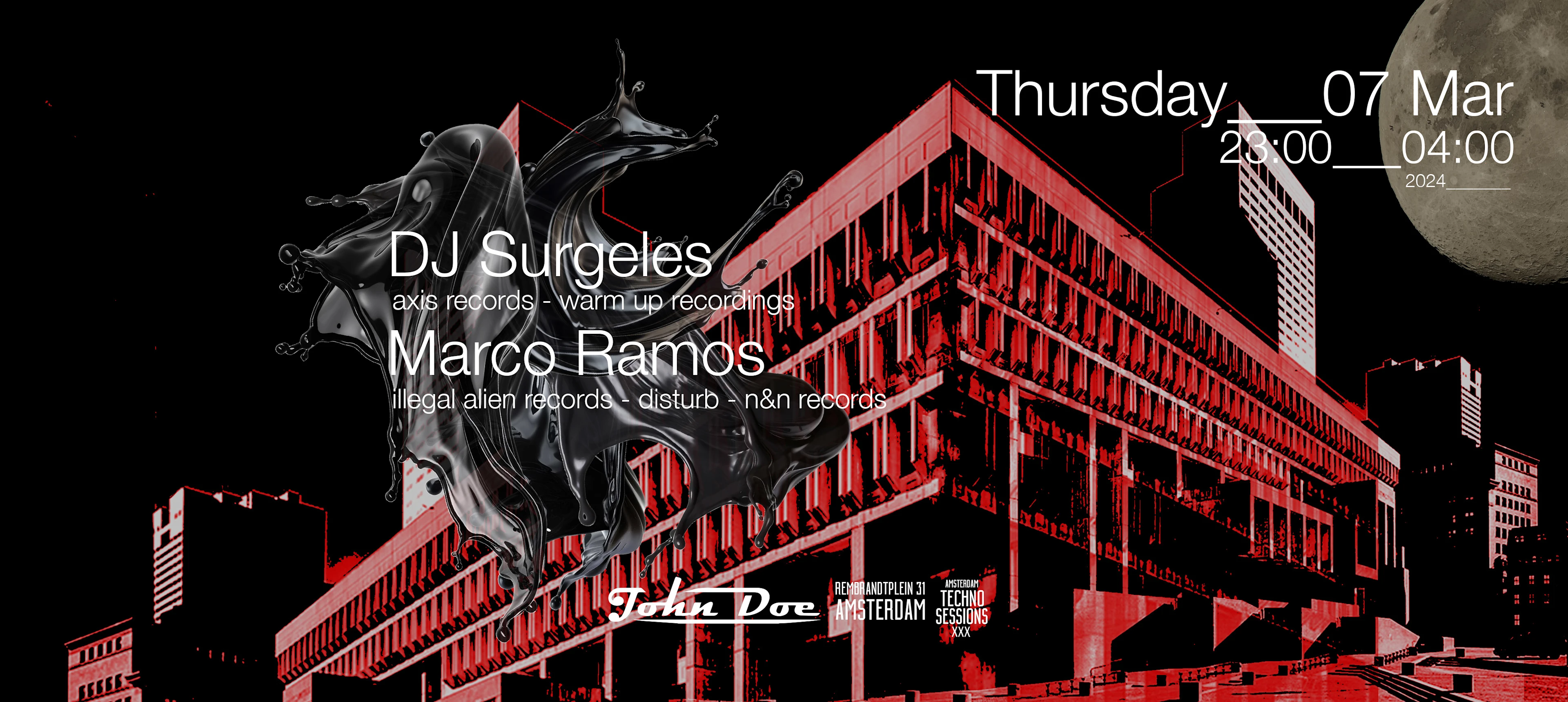 Amsterdam Techno Sessions W/ Dj Surgeles (Warmup Recordings)