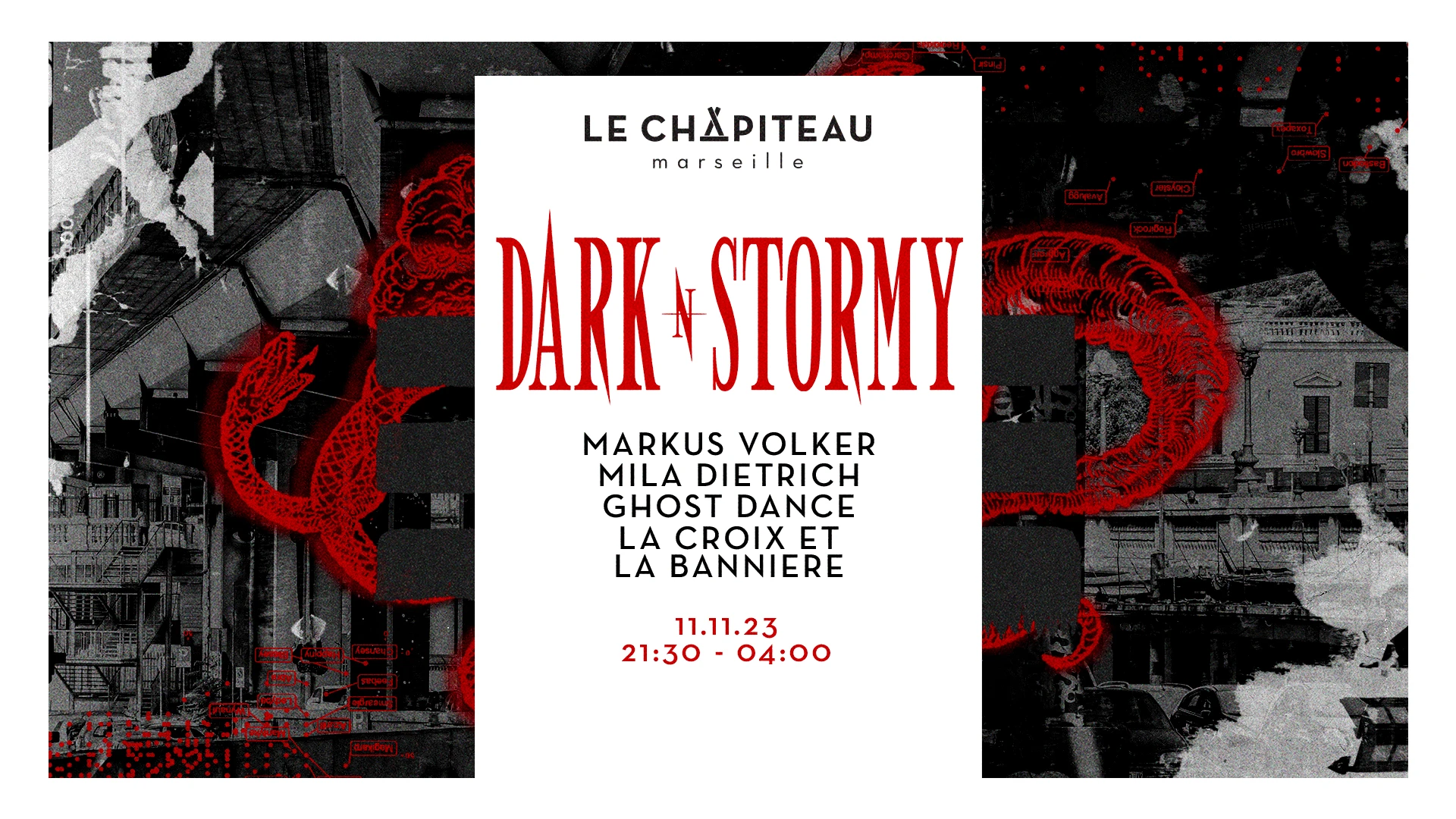 Dark N Stormy  W/ Markus Volker, Mila Dietrich & More