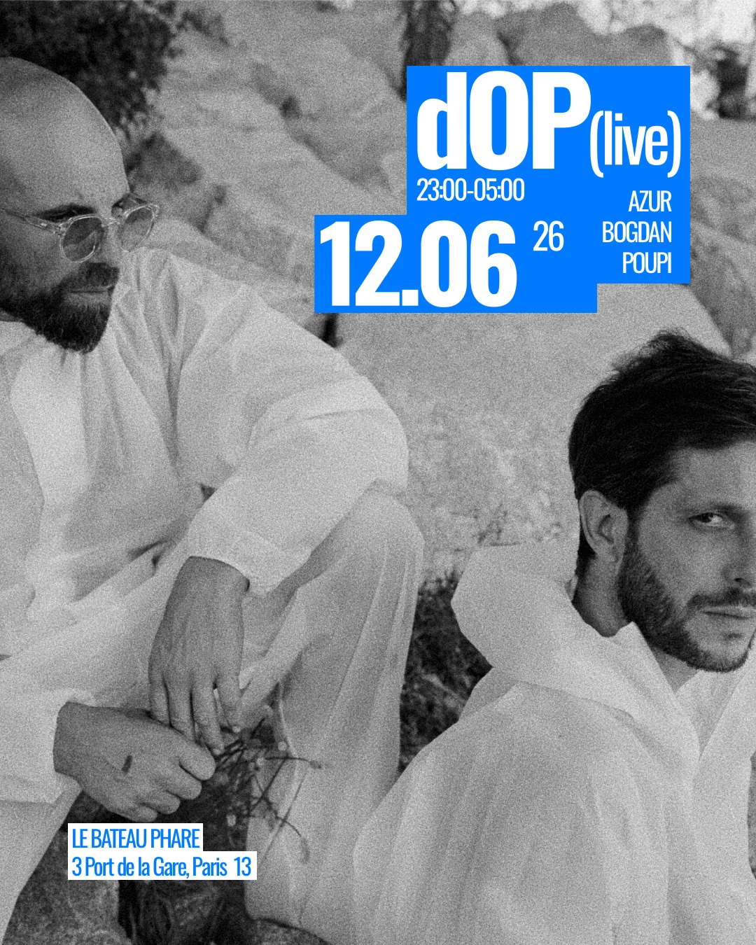 Magnetic @ Bateau Phare : Dop (Live), Azur, Bogdan, Poupi
