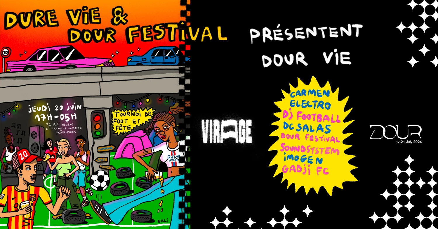 Dour Vie : Imogen, Carmen Electro, Dj Football, DC Salas