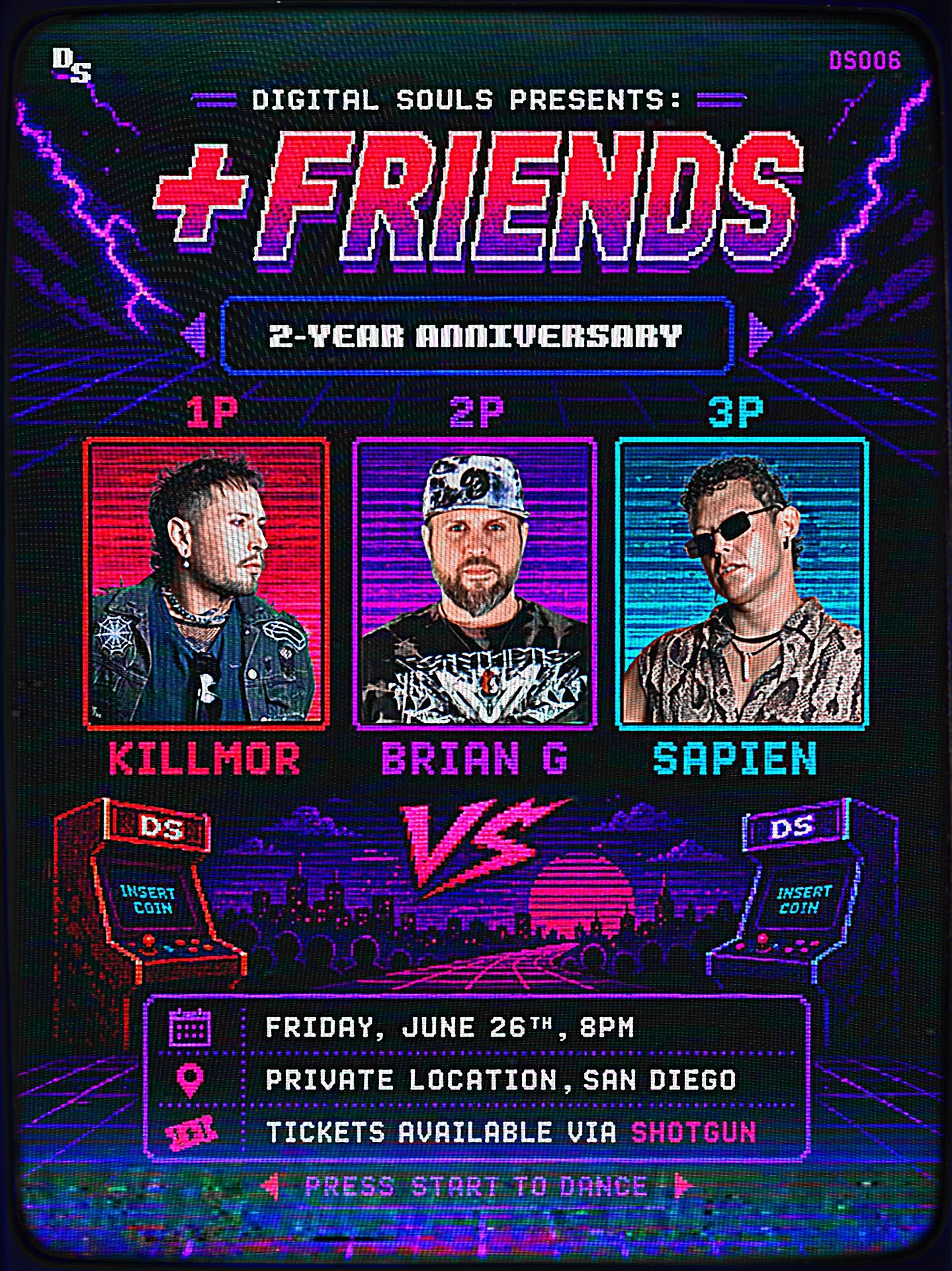 Digital Souls 2 Year Anniversary - Ds006: +Friends