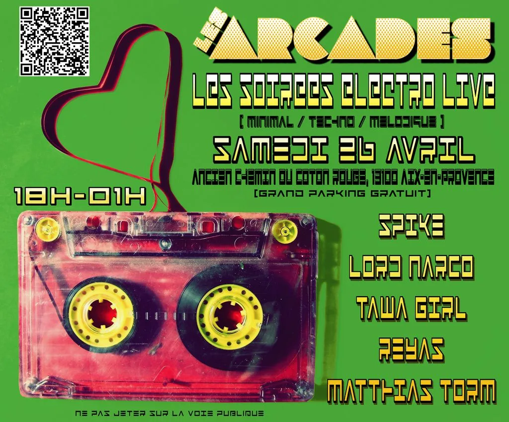 Les Soirées Électro Live Des Arcades #3