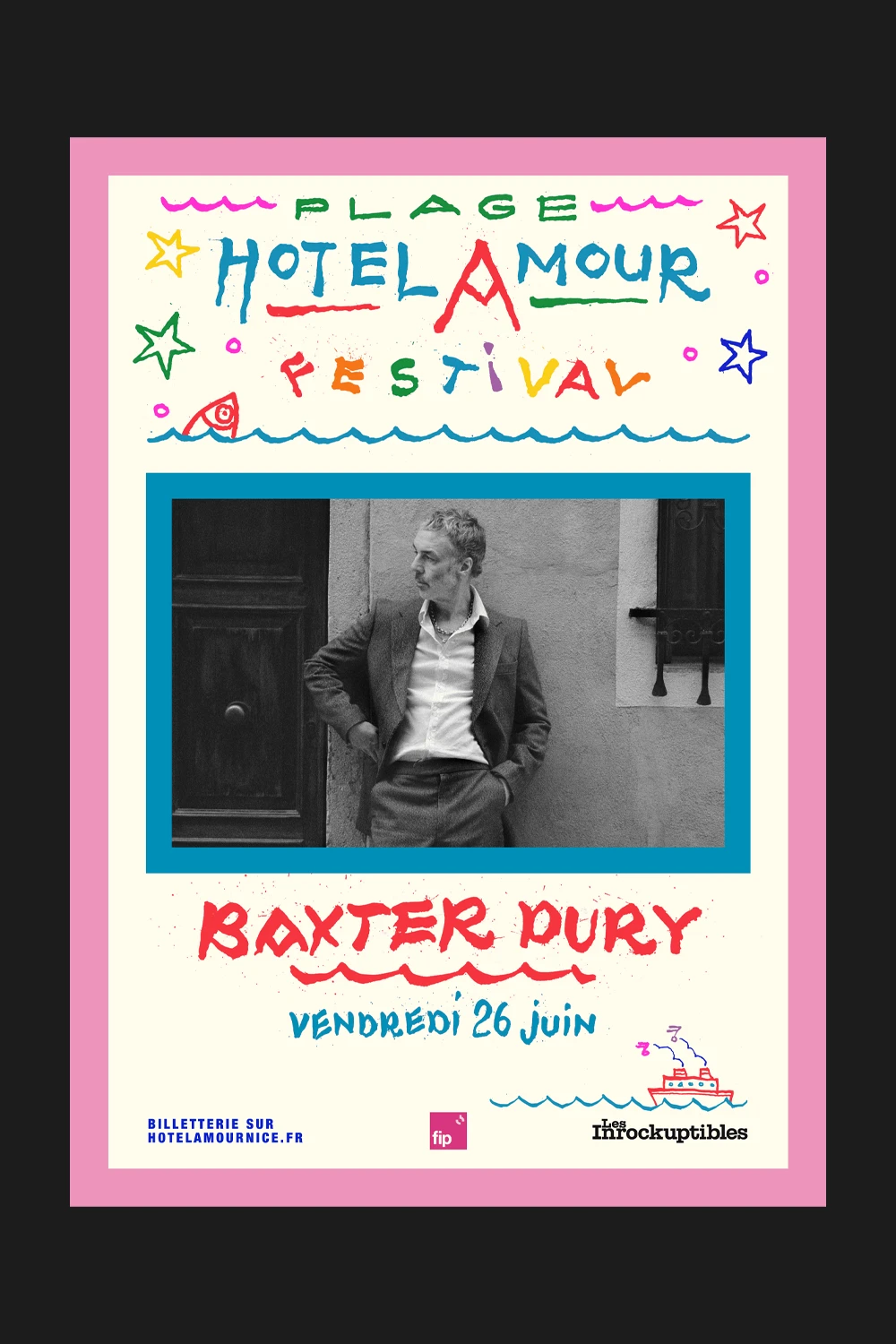 Baxter Dury & Dabeull À La Plage De L'hotel Amour