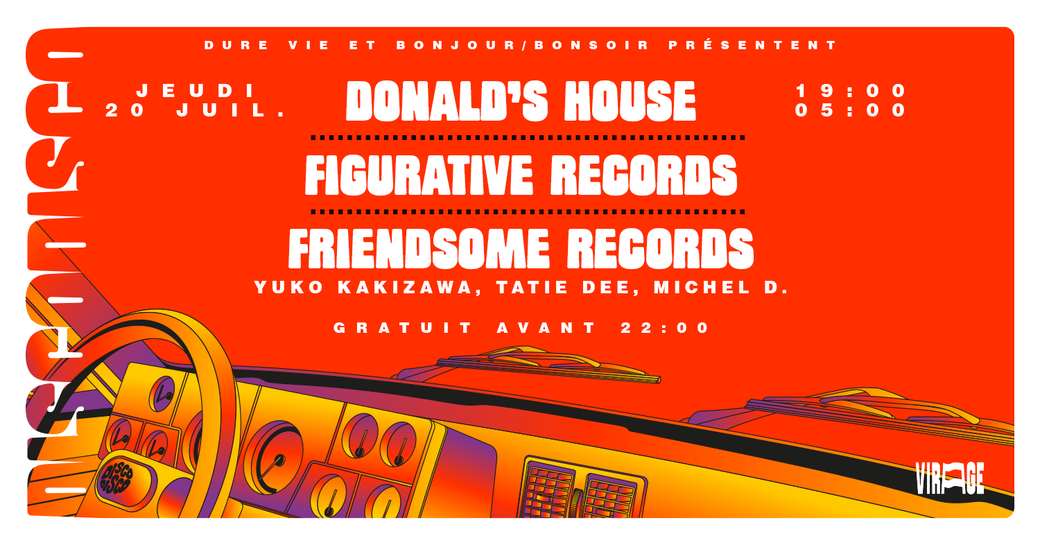 Disco Disco | Donald’S House, Figurative Records, Friendsome