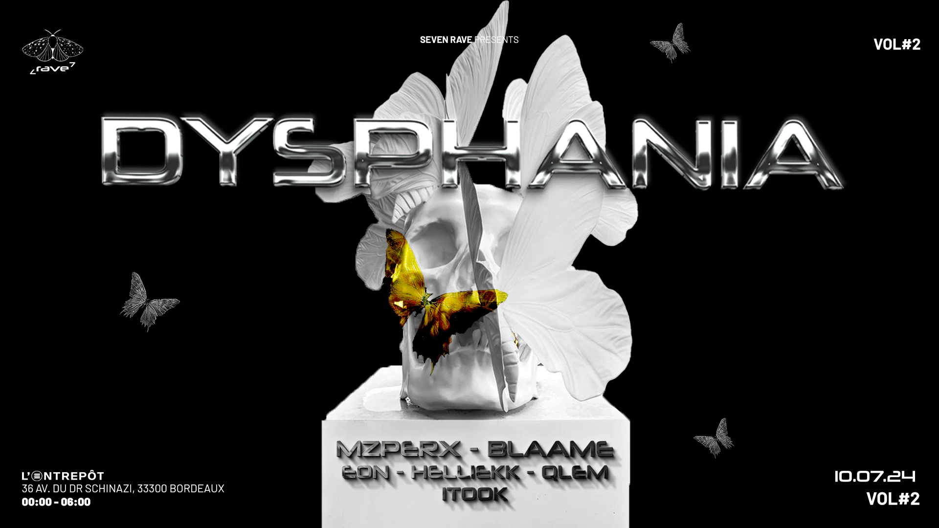 Dysphasia #2 : Blaame / Mzperx + Guests