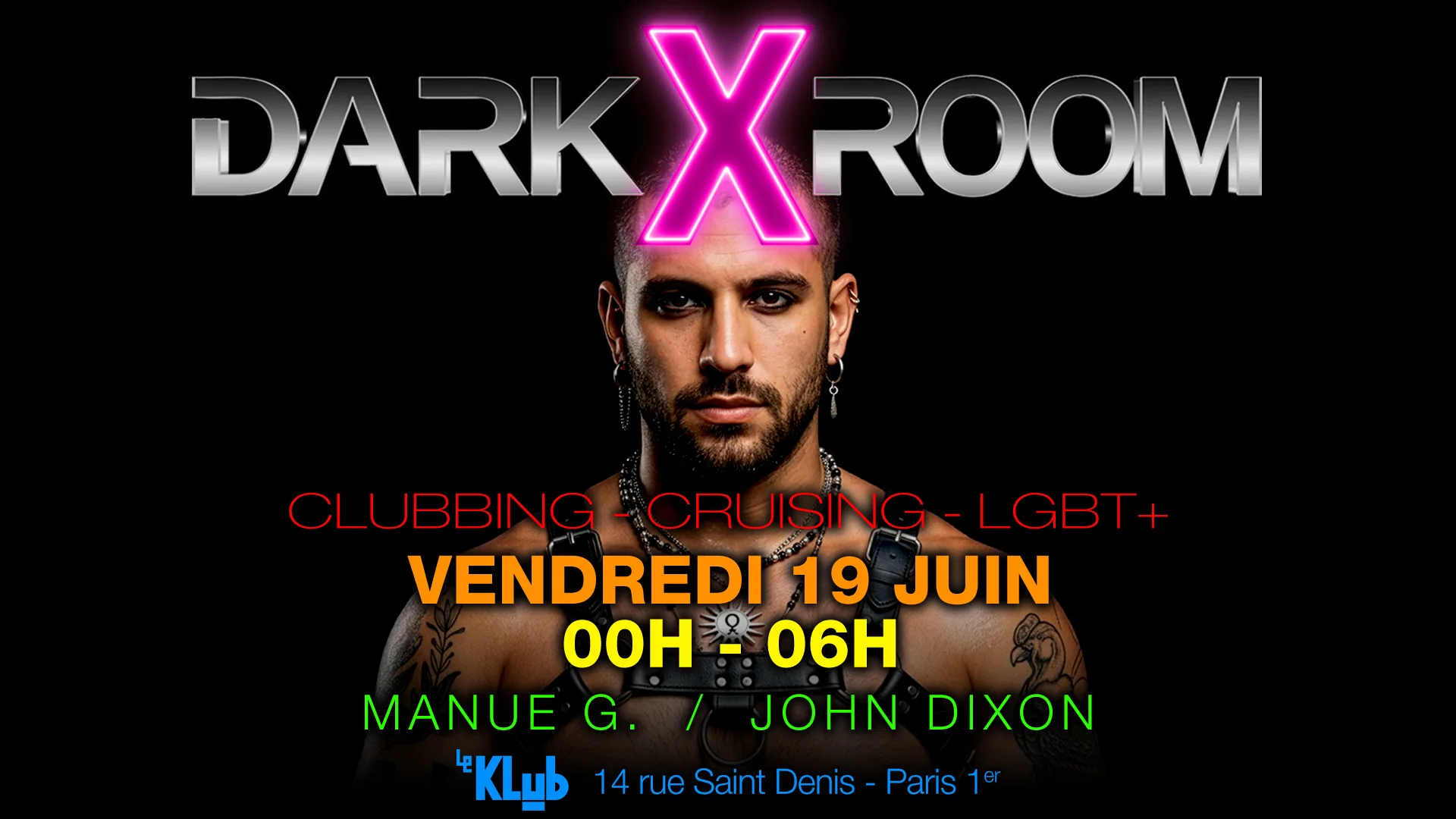 Darkxroom Vendredi 19 Juin 2026