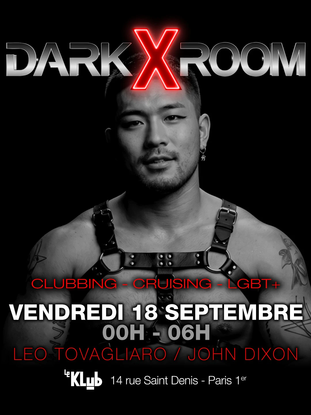 Darkxroom Vendredi 18 Septembre 2026