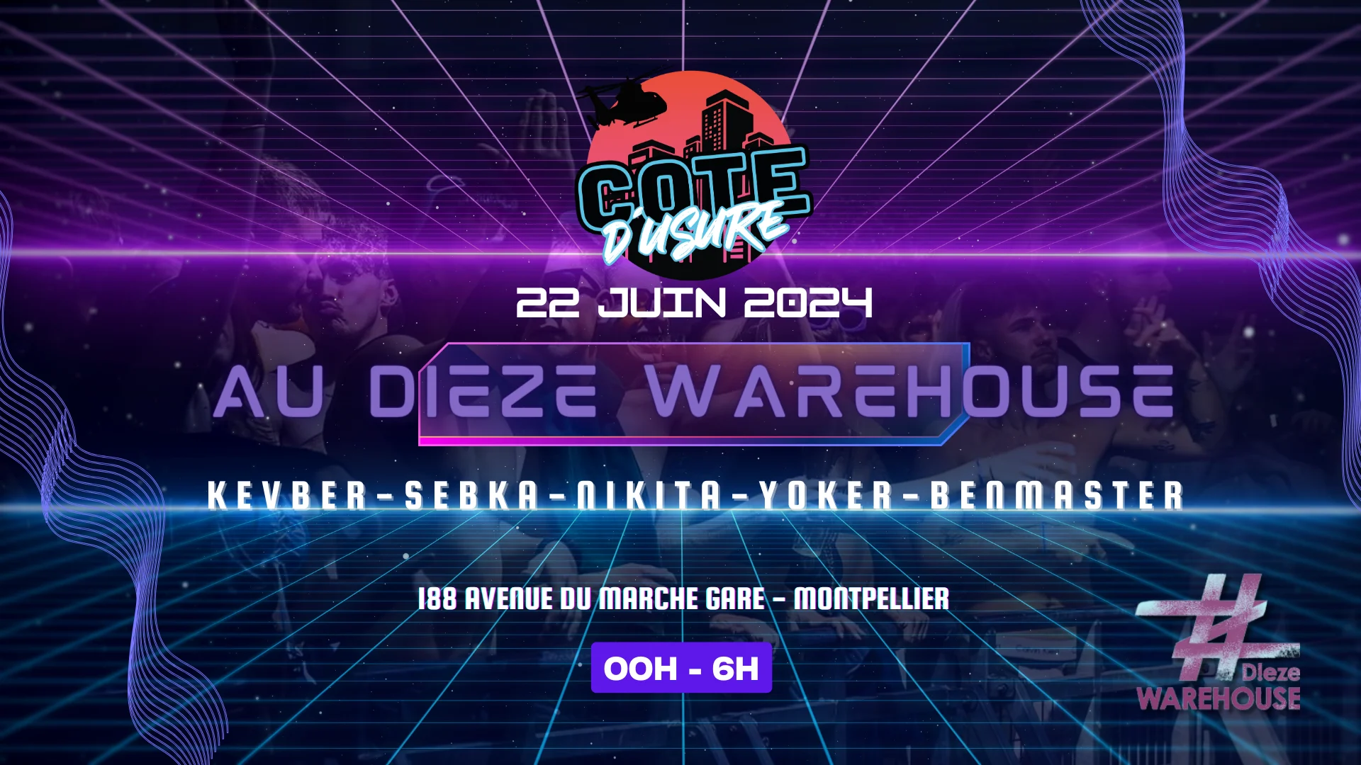 Côte D'usure Au Dieze Warehouse !