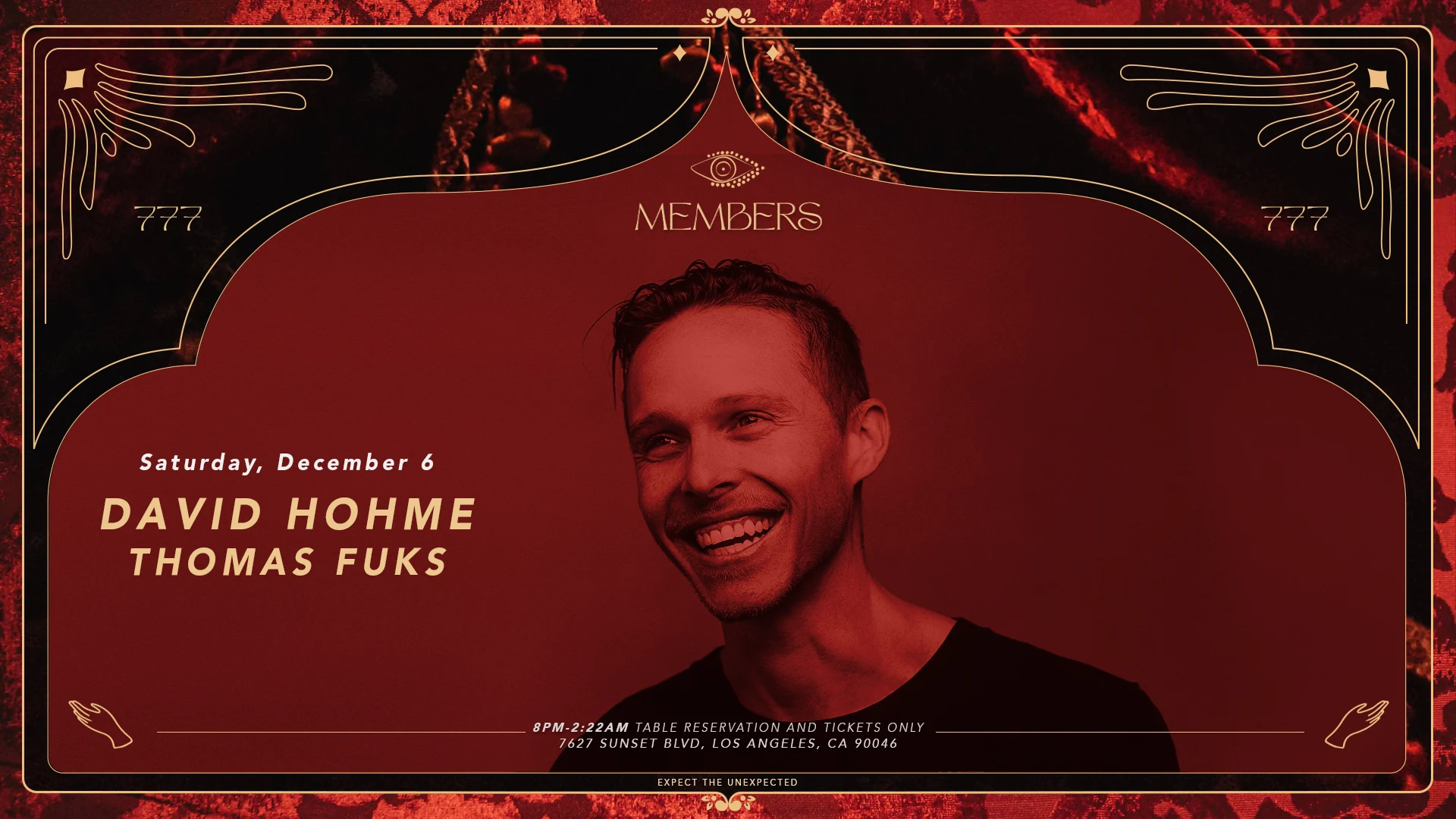 Members Presents: David Hohme B2b Thomas Fuks