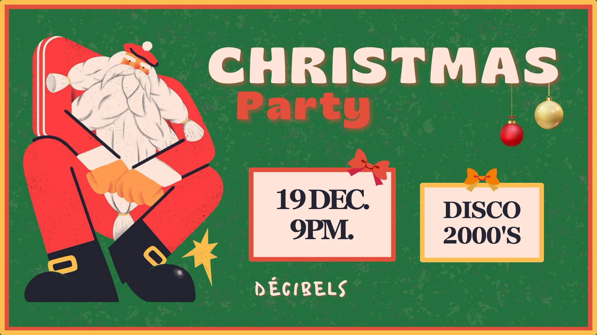 Décibels - Christmas Party
