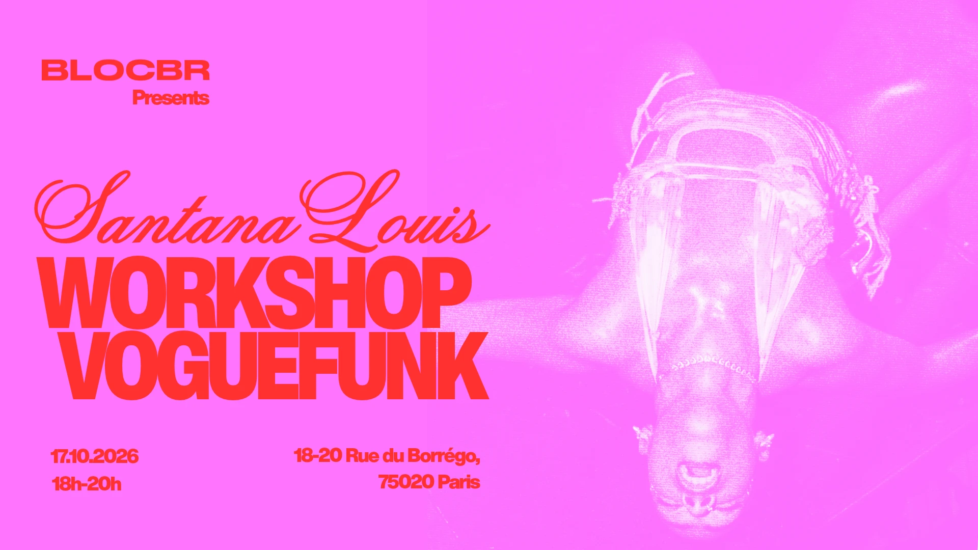 Santana Louis - Dance Workshop Voguefunk In Paris