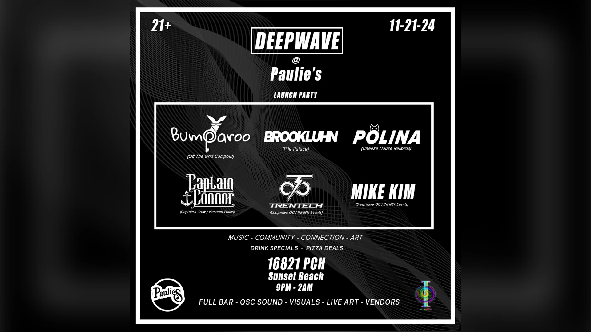 Deepwave Oc - Launch Party!