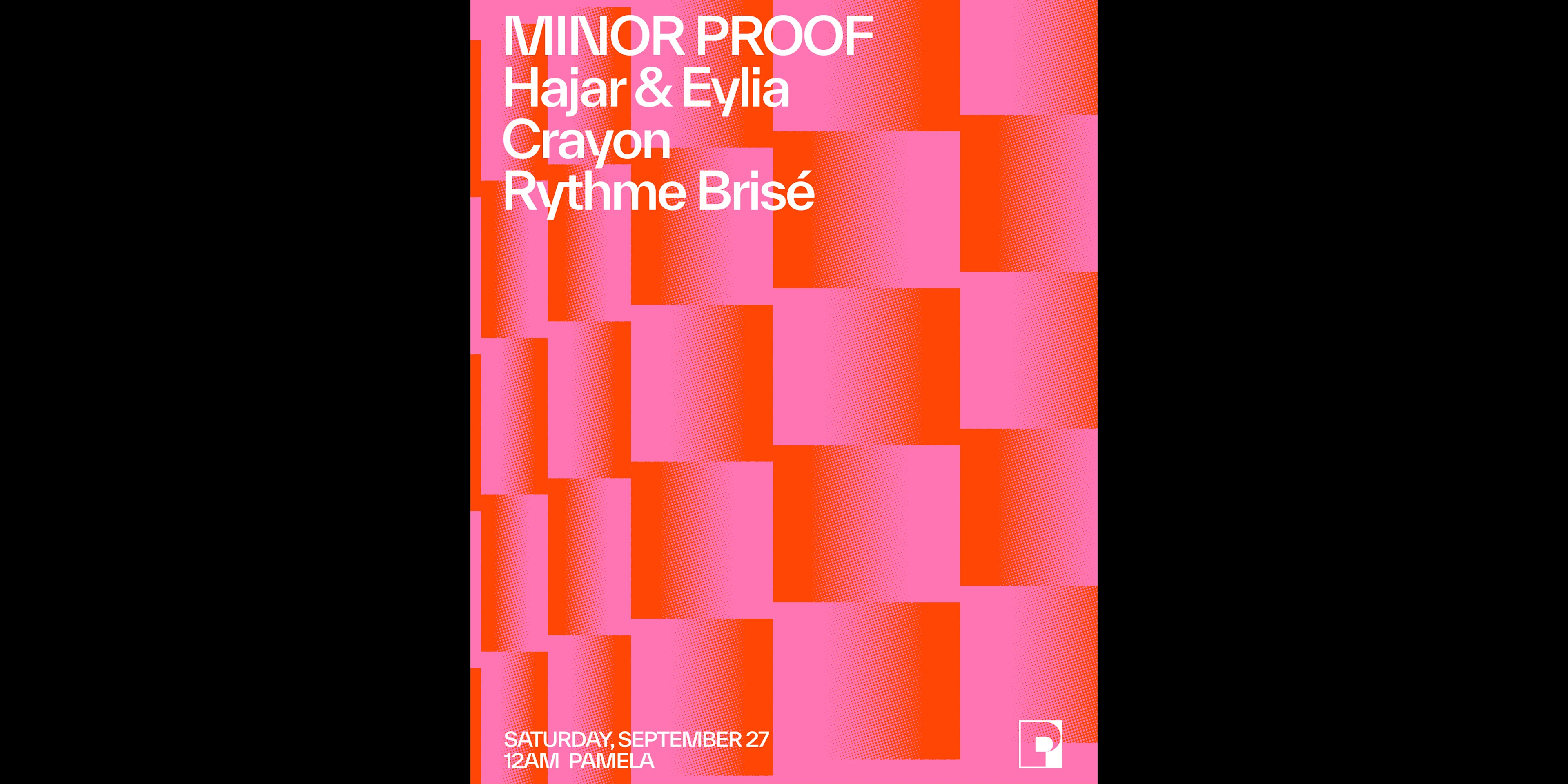 Minor Proof - Hajar & Eylia, Crayon, Rythme Brisé