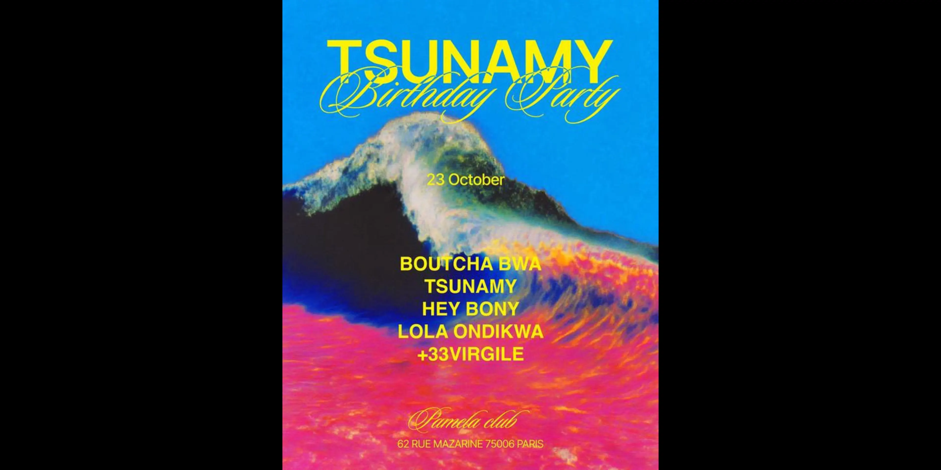 Tsunamy Bday Party - Boutcha Bwa, Tsunamy, Hey Bony...