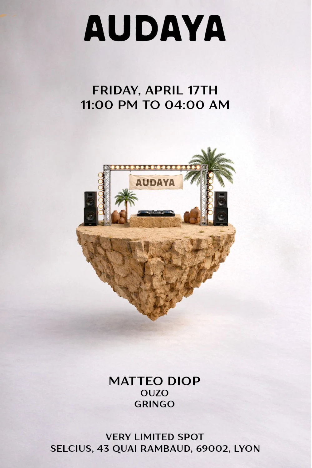 Audaya - Matteo Diop, Ouzo & Gringo