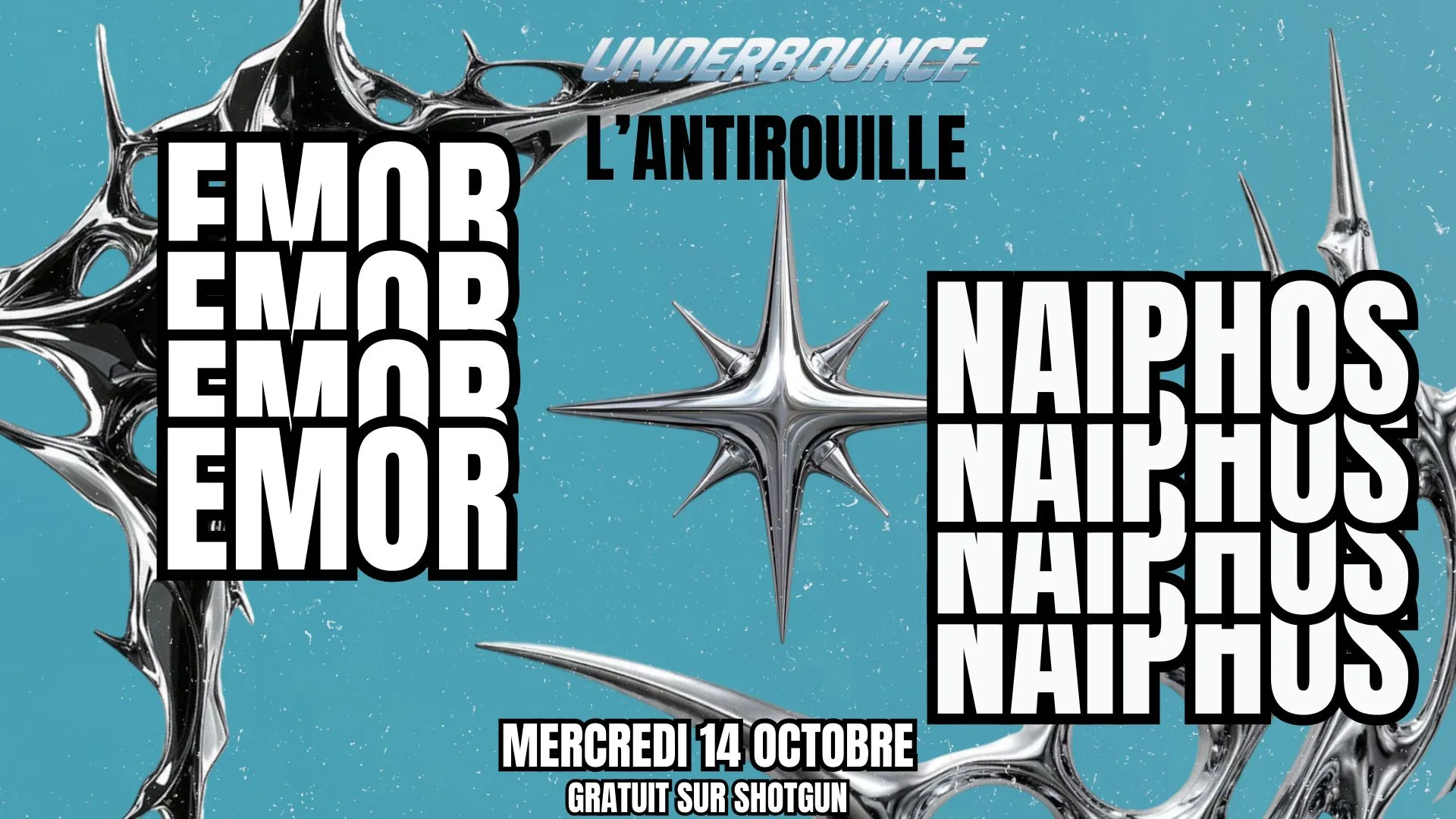Underbounce Emor X Naiphos L'antirouille