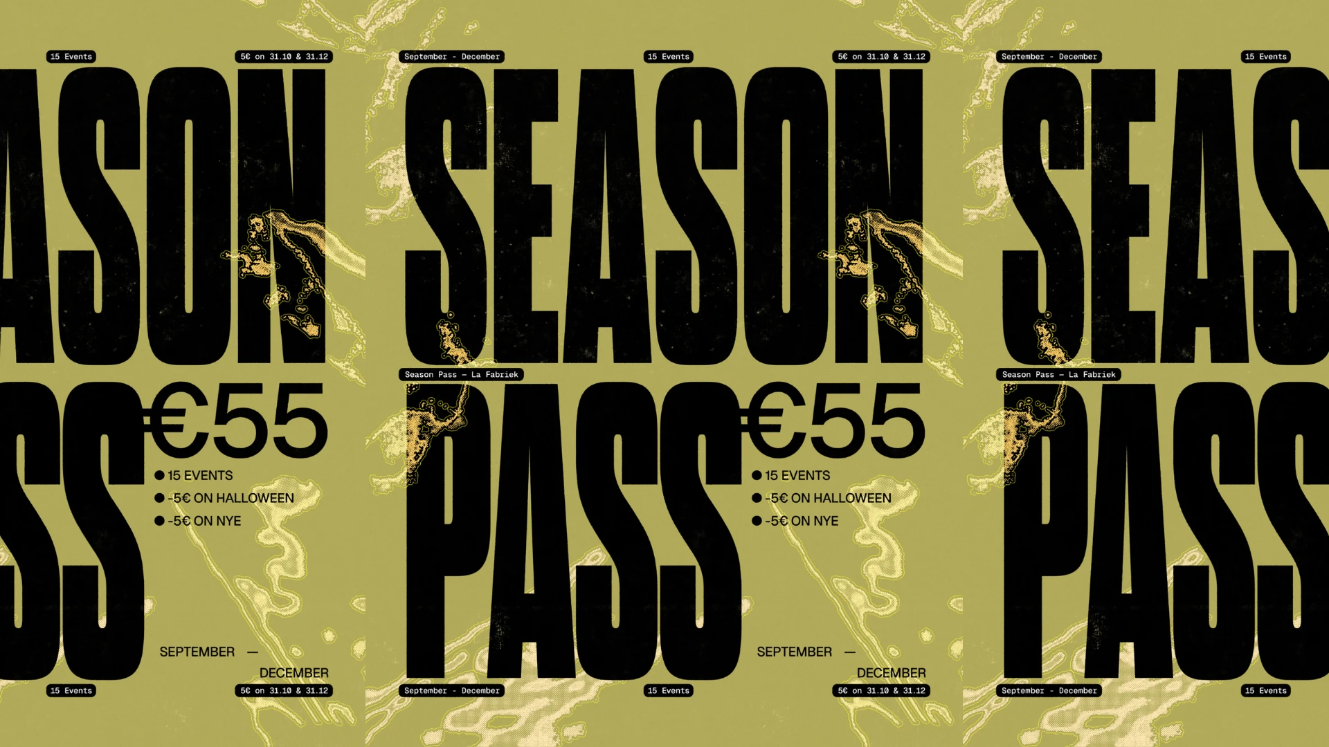 Season Pass La Fabriek