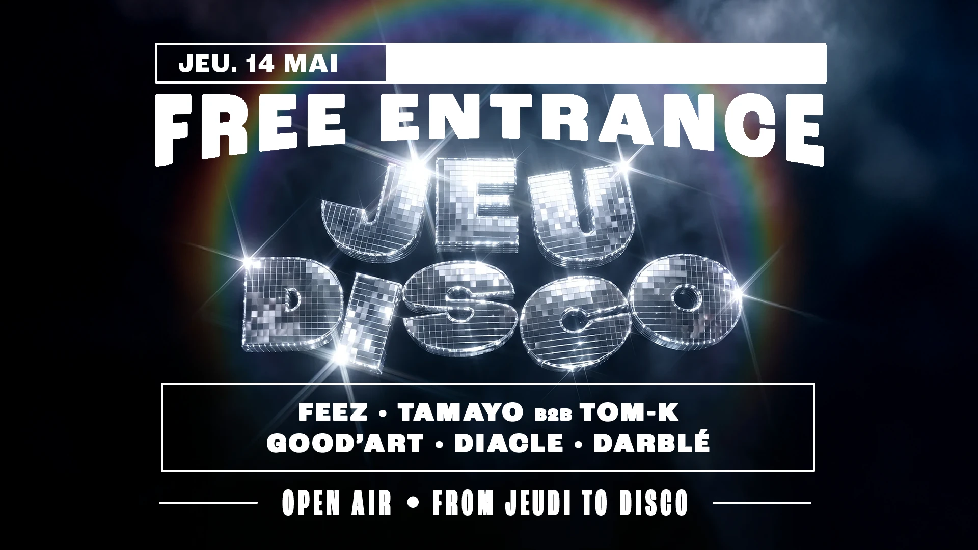 Jeudisco · Free Disco Night