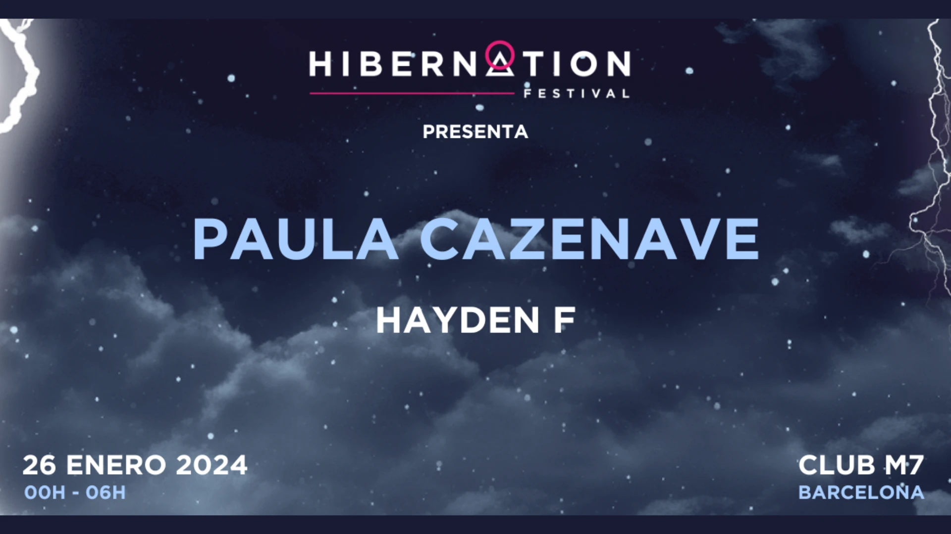 Hibernation Présente : Paula Cazenave & Hayden F