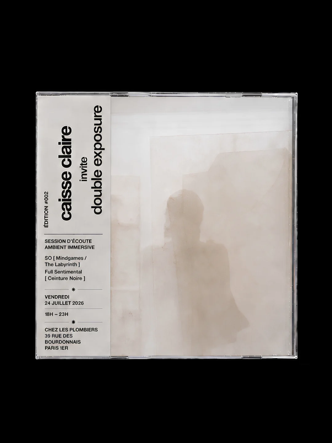 Caisse Claire × Double Exposure