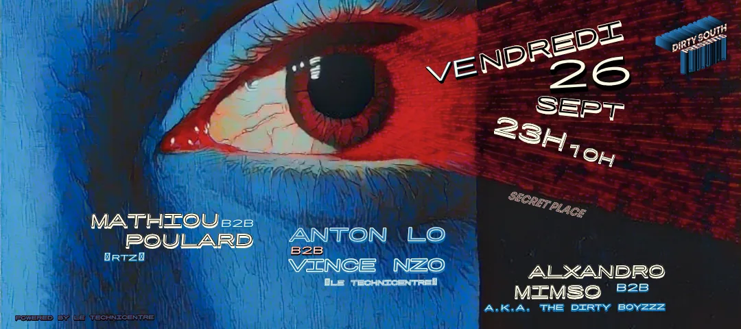Dirty South Presents: Mathiou & Poulard|Anton Lo & Vince Nzo